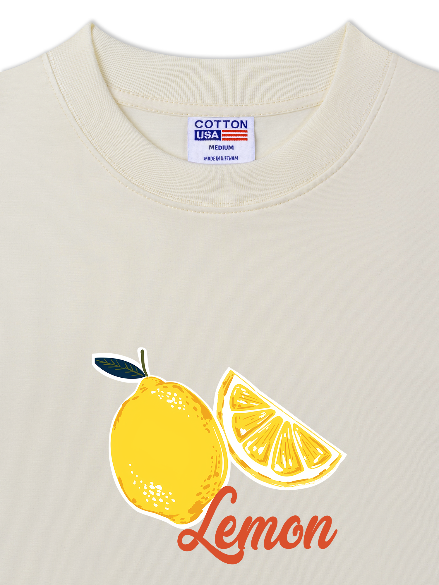 Áo Thun Relaxed Fit Tropical Citrus fruit
