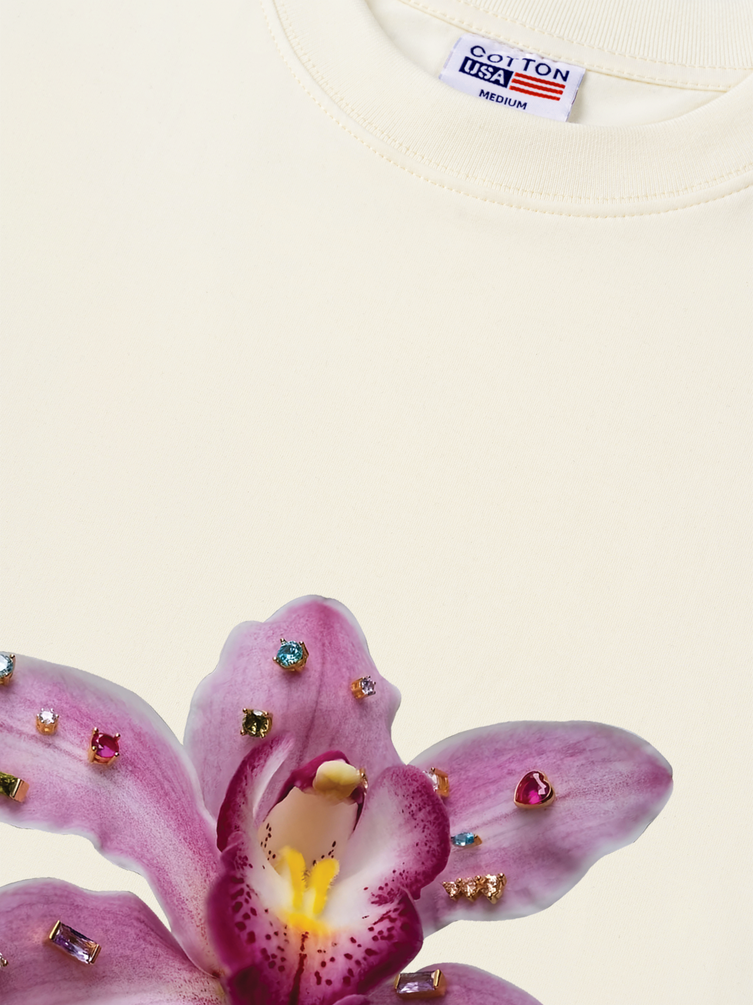 Áo Thun Relaxed Fit Bling Orchid Girl