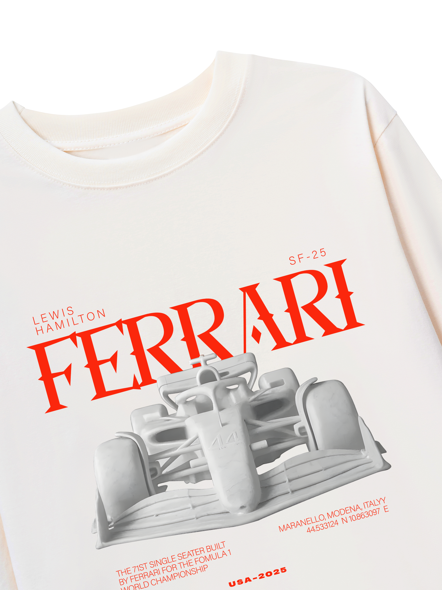 Áo Thun Dài Tay Ferrari Maranello Modena