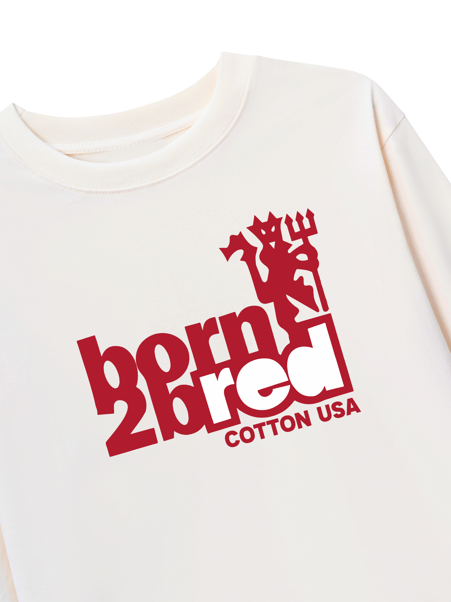 Áo Thun Dài Tay Born To Be Red