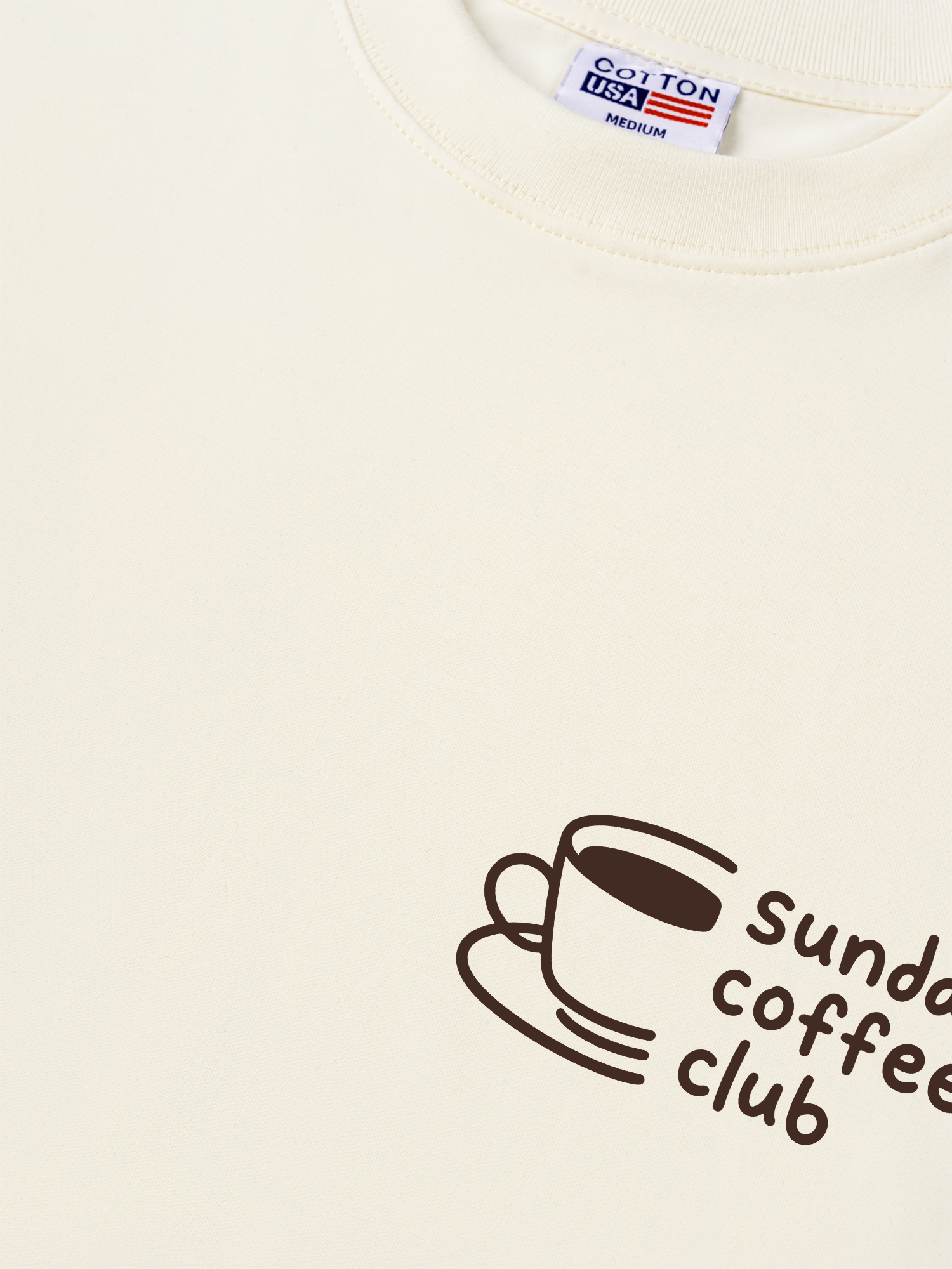 Áo Thun Relaxed Fit Sunday Coffee Club