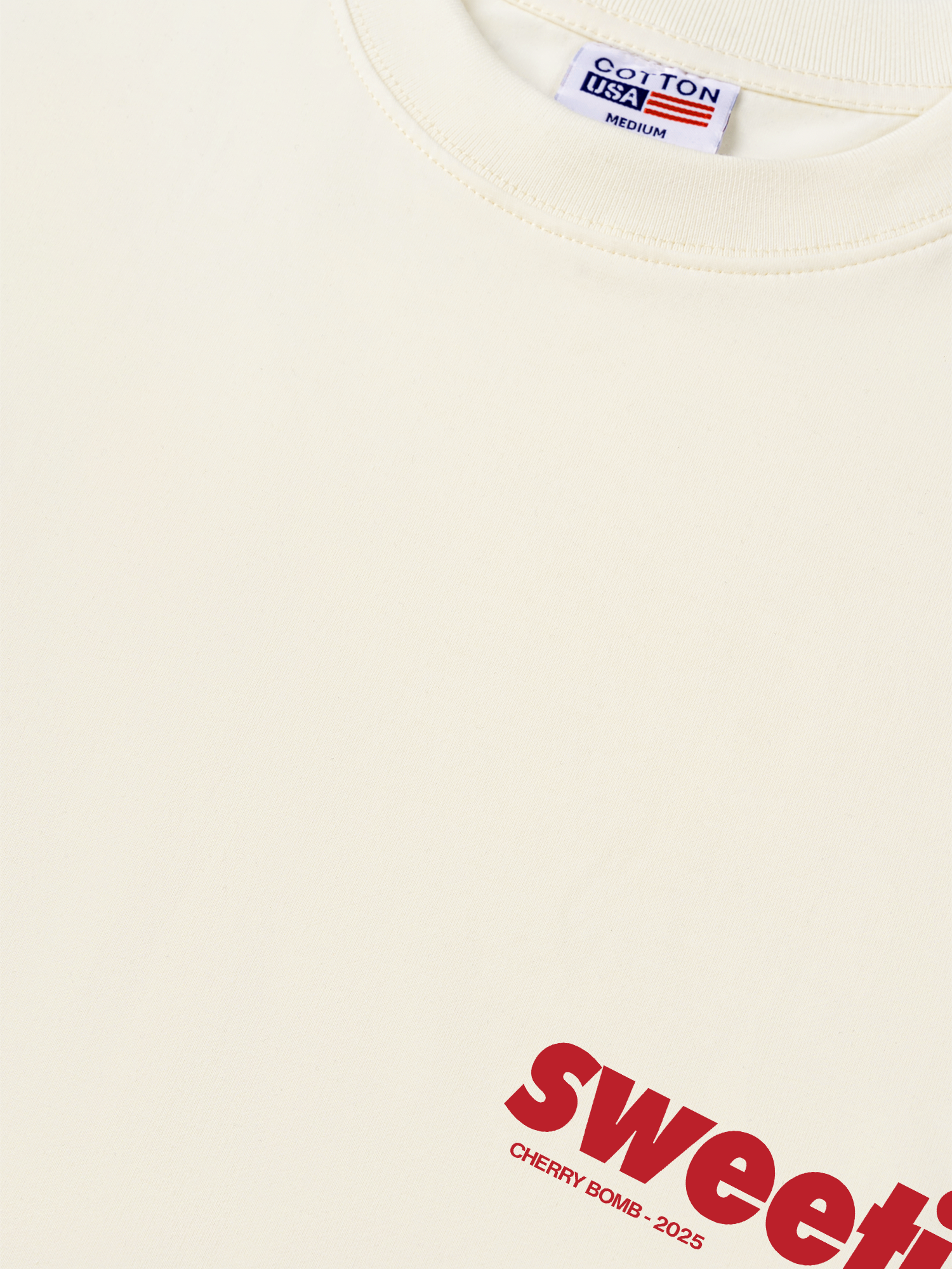 Áo Thun Relaxed Fit Cherry Sweetie Lip