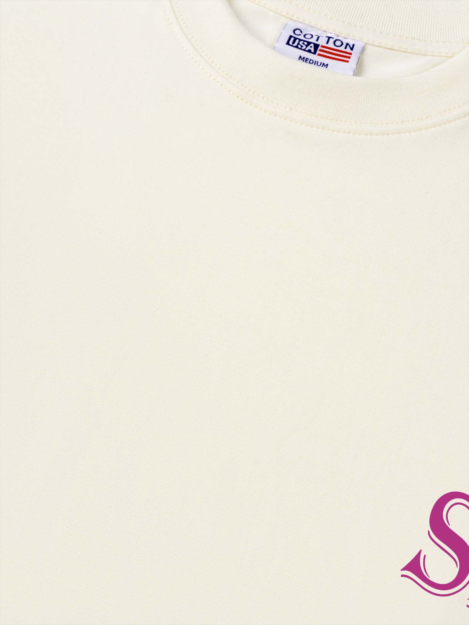 Áo Thun Relaxed Fit Baseball Pink SF