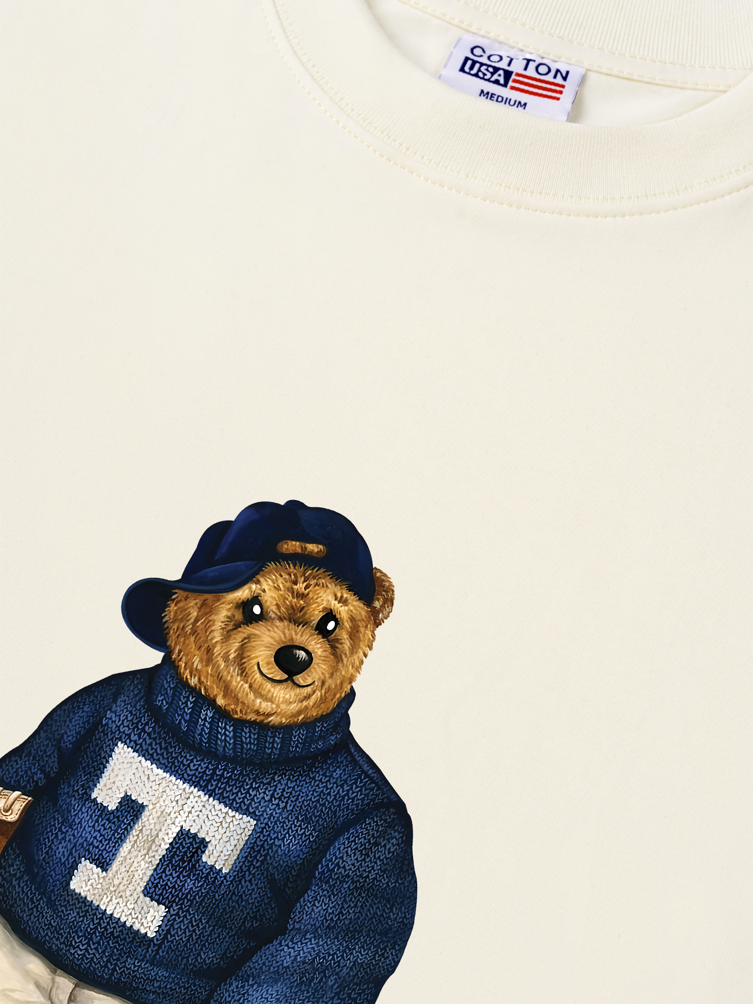 Áo Thun Relaxed Fit Bear Two