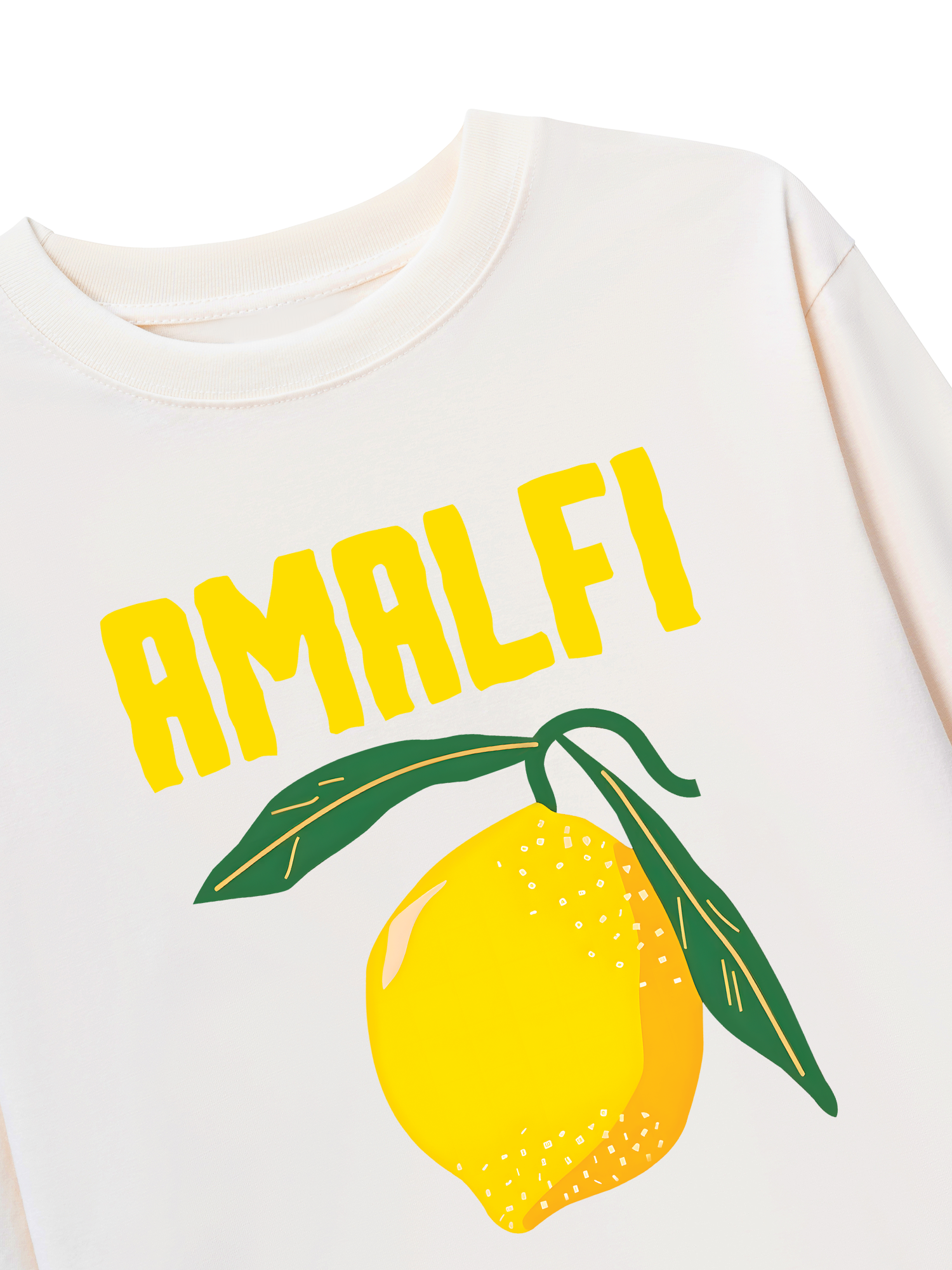 Áo Thun Dài Tay Tropical Amafi Lemon