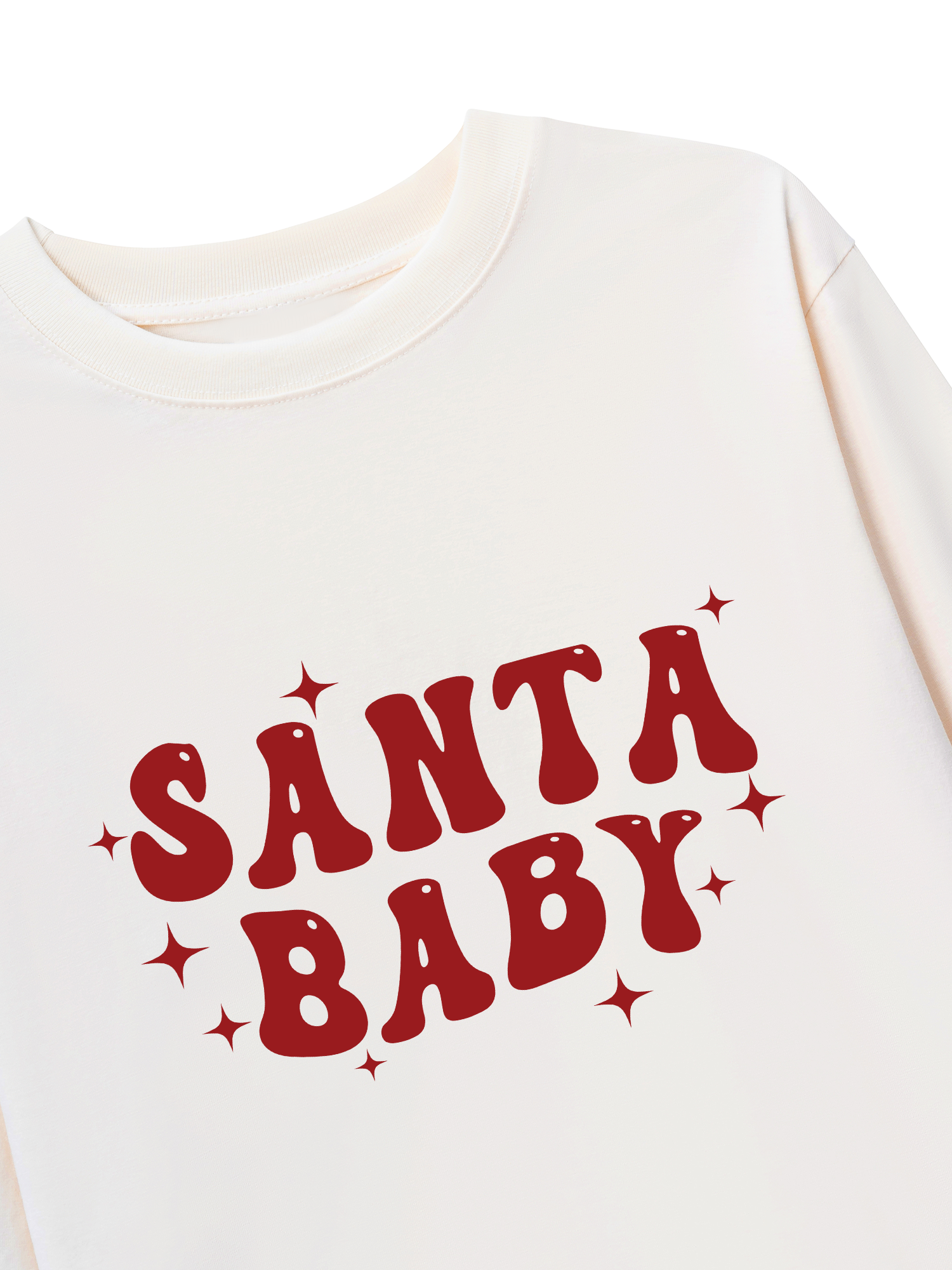 Áo Thun Dài Tay Santa Baby