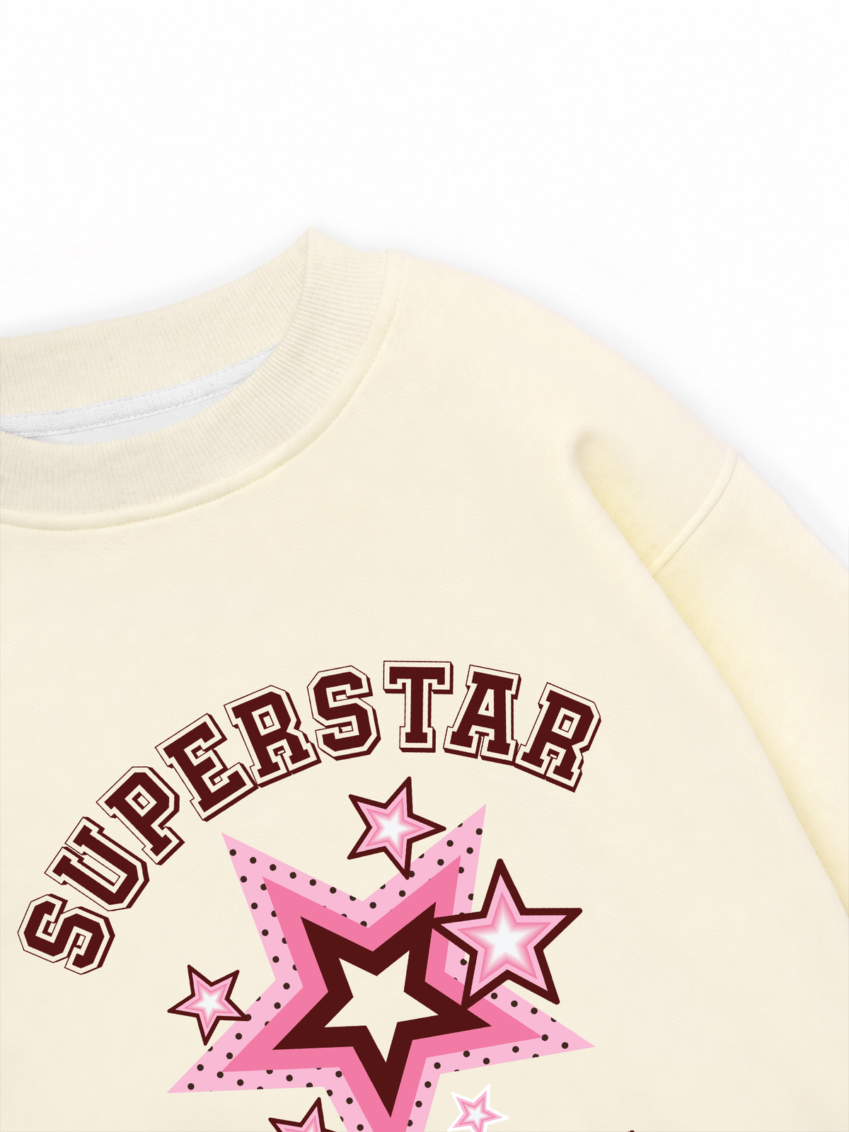 Áo Sweater Nỉ Hai Da Dotty Mood Super Star