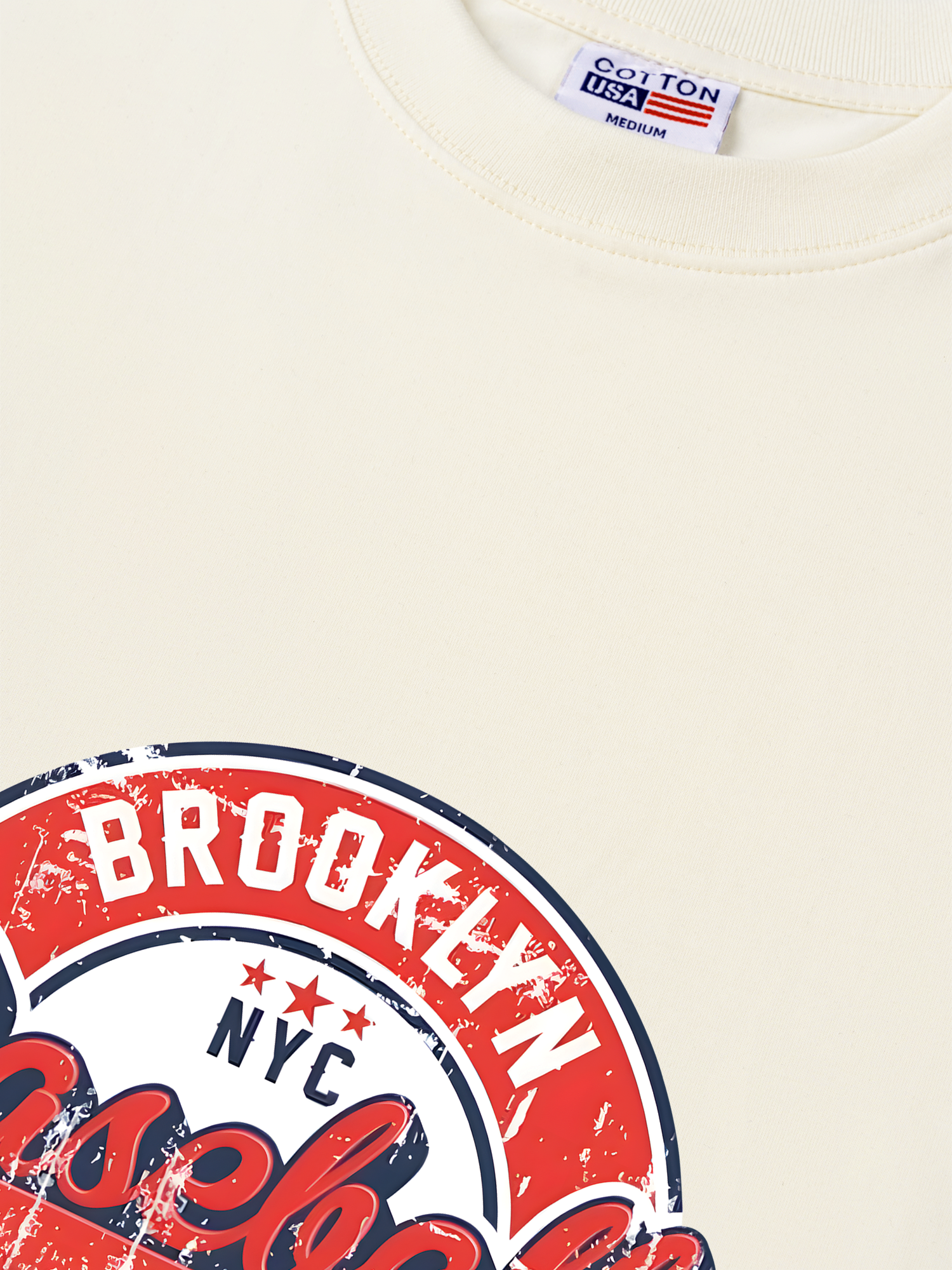 Áo Thun Relaxed Fit Baseball Brooklyn