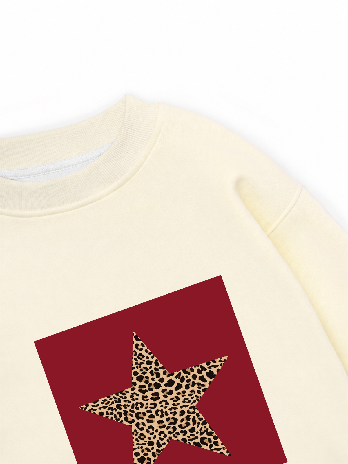 Áo Sweater Nỉ Hai Da Urban Leopard Star
