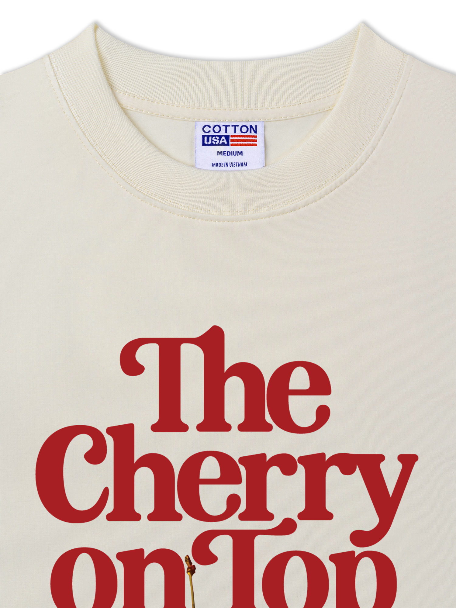 Áo Thun Relaxed Fit Yummy Mood The Cherry On Top