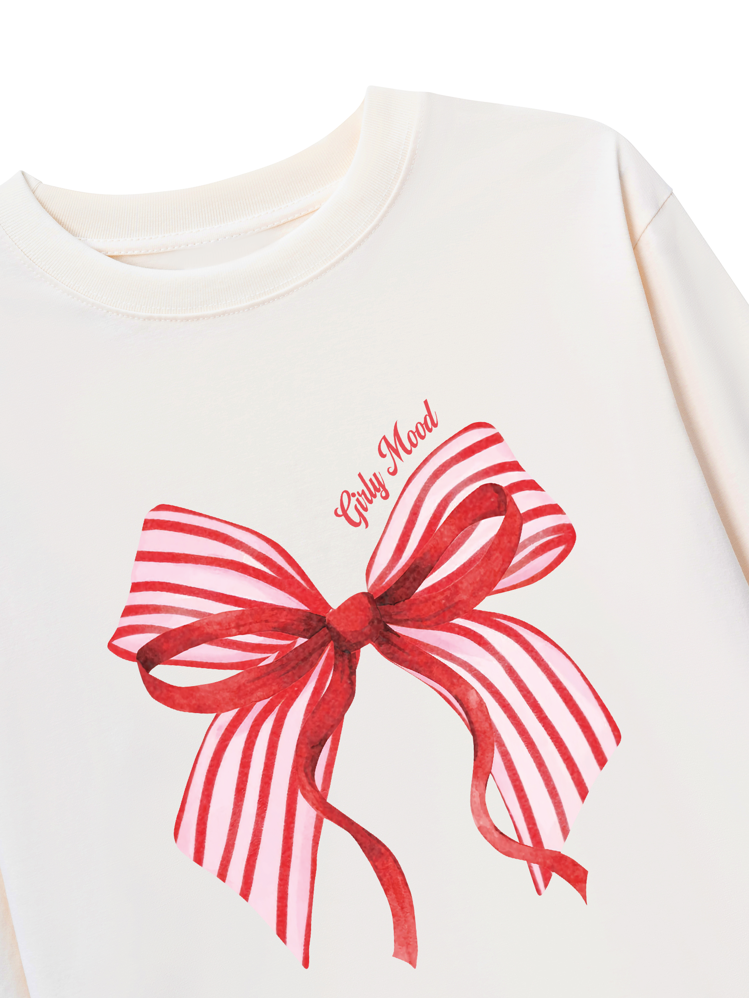 Áo Thun Dài Tay Pink Ribbon