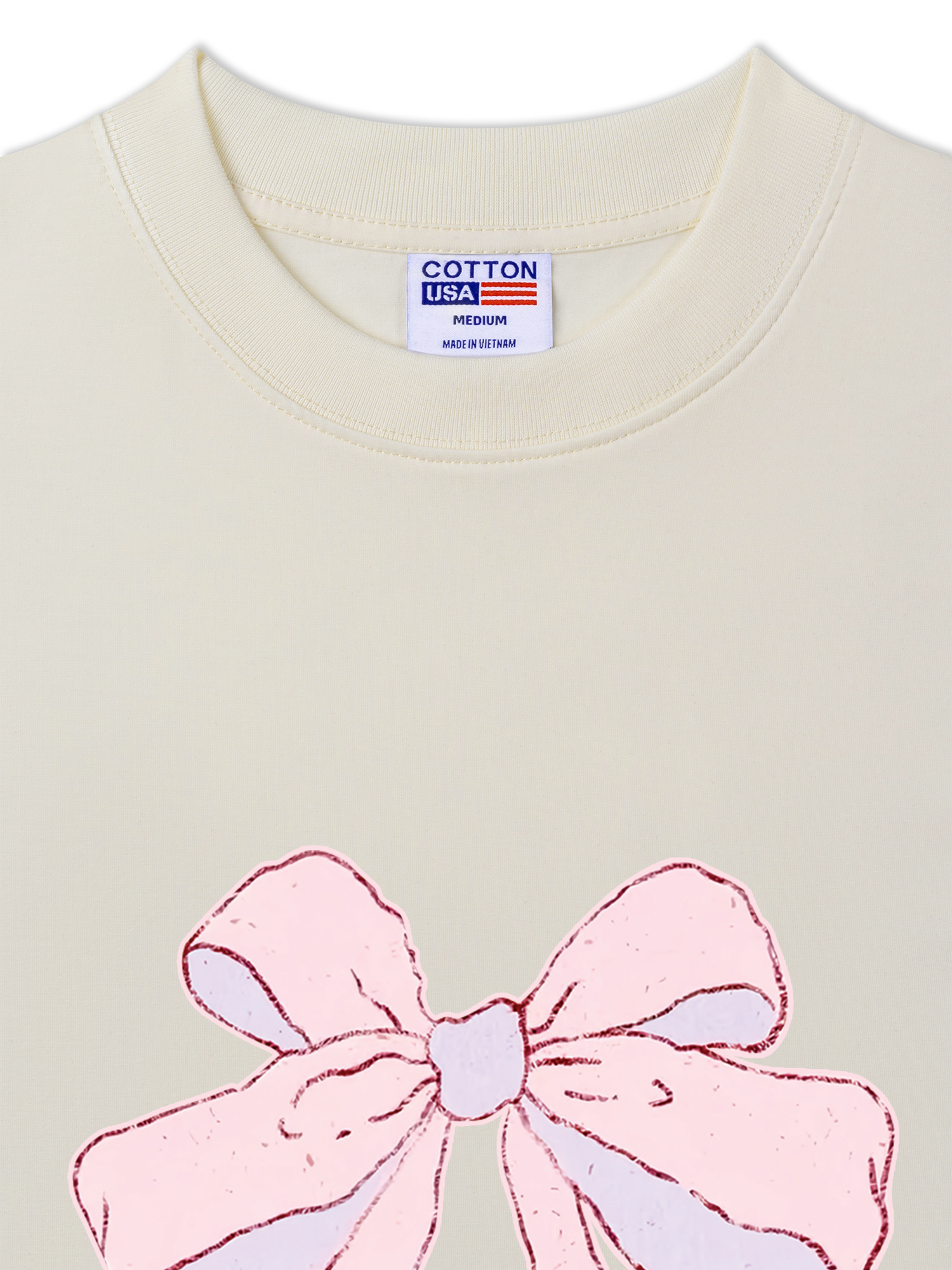 Áo Thun Relaxed Fit Rabbit Ribbon