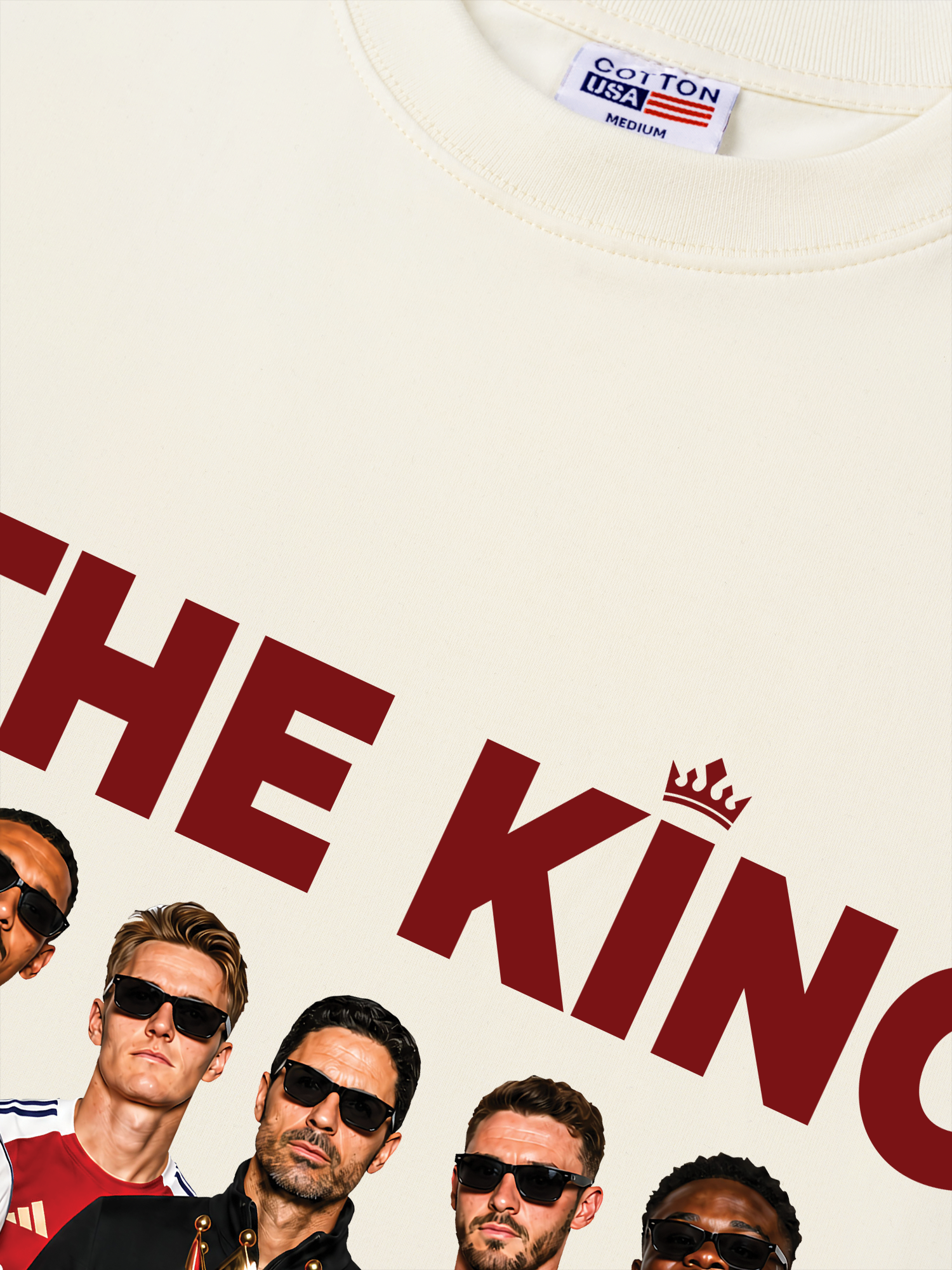 Áo Thun Relaxed Fit Soccer The King Returns