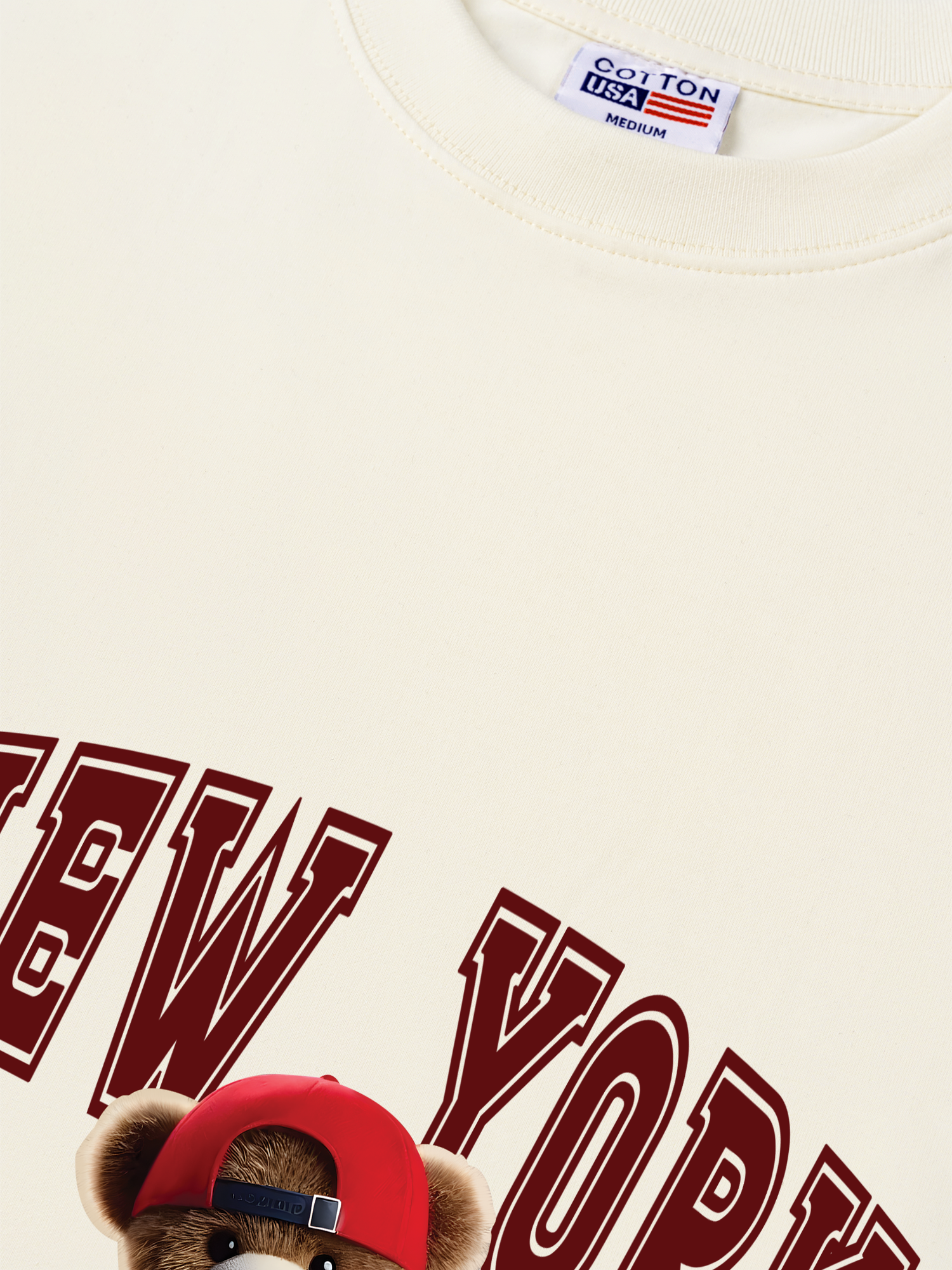 Áo Thun Relaxed Fit Baseball Authentic Teddy