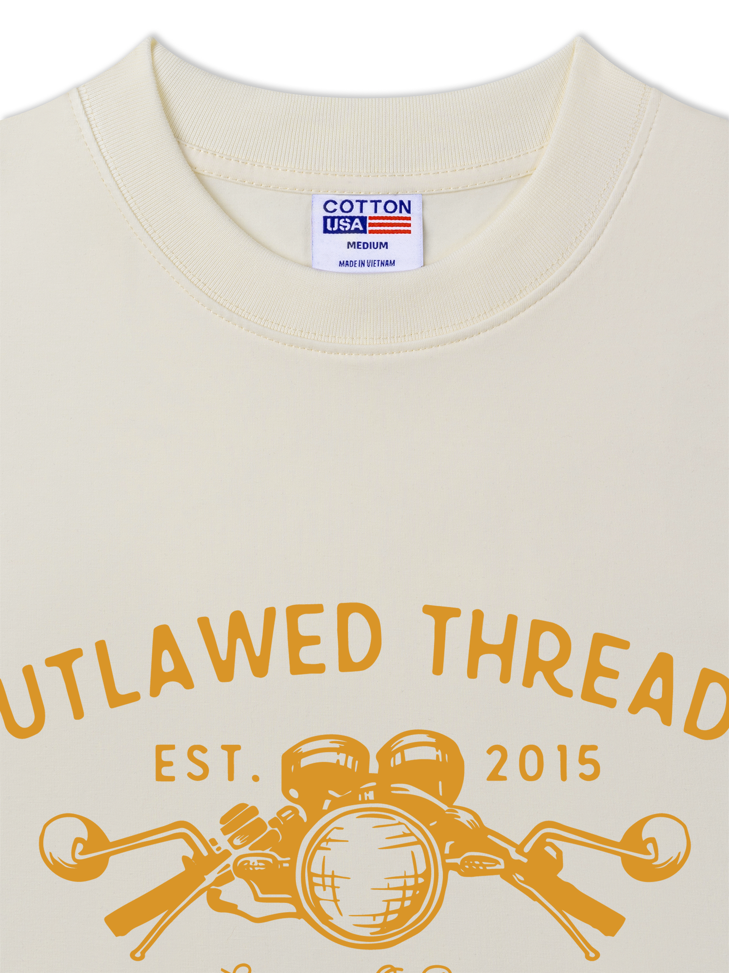 Áo Thun Relaxed Fit Motorbike Outlawed Threads