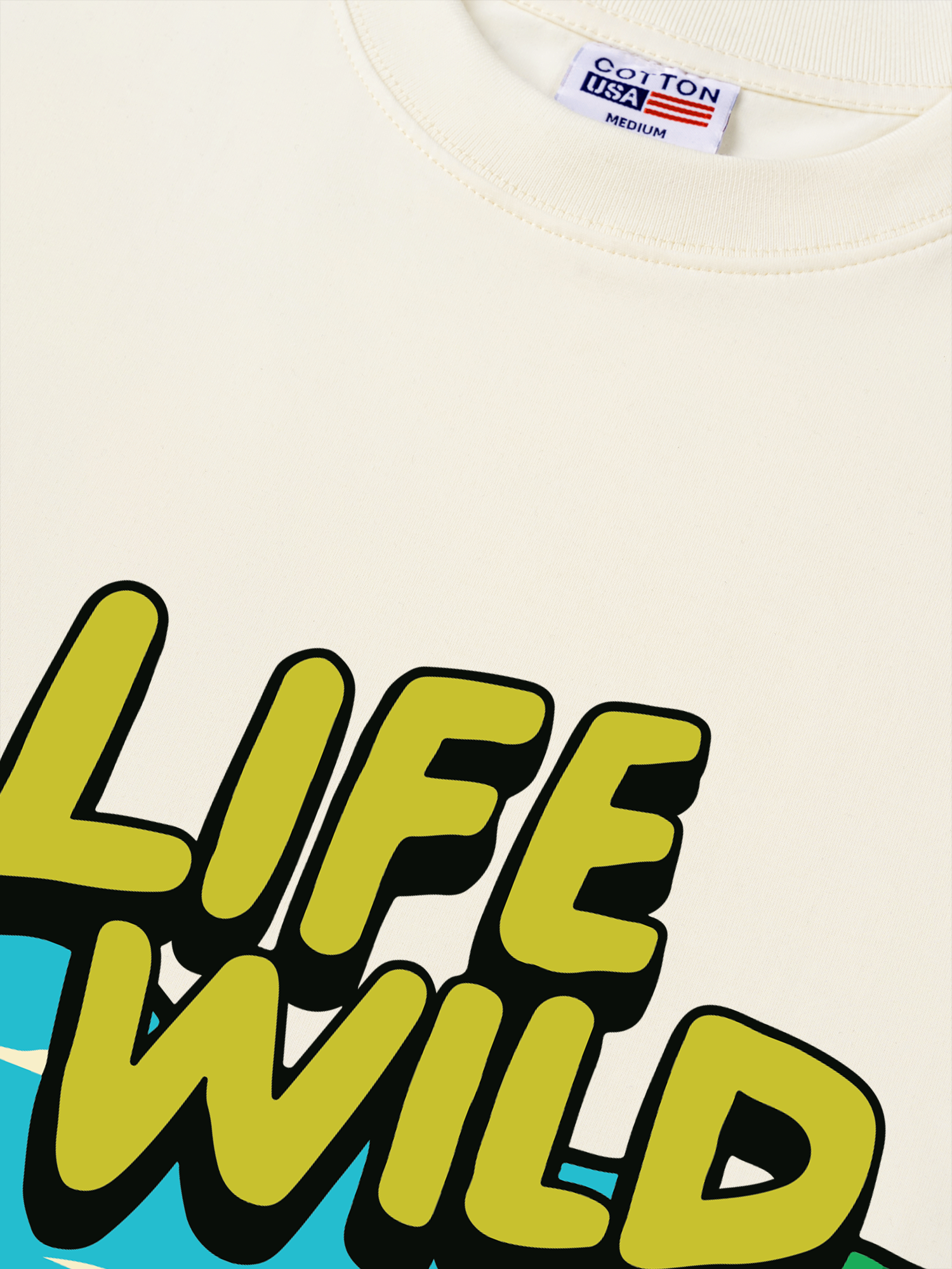 Áo Thun Relaxed Fit Adventure Life Wild