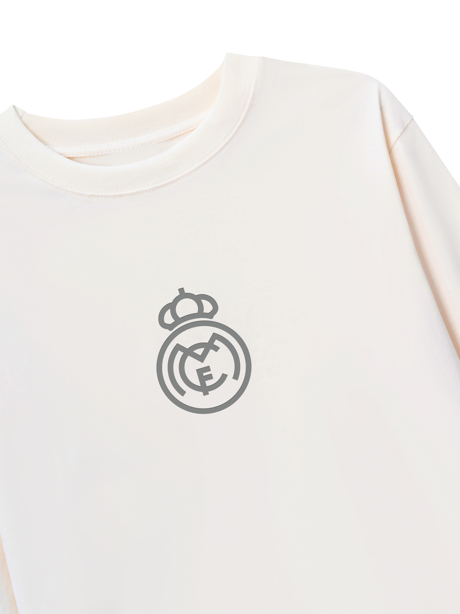 Áo Thun Dài Tay Real Marid Marid Is White