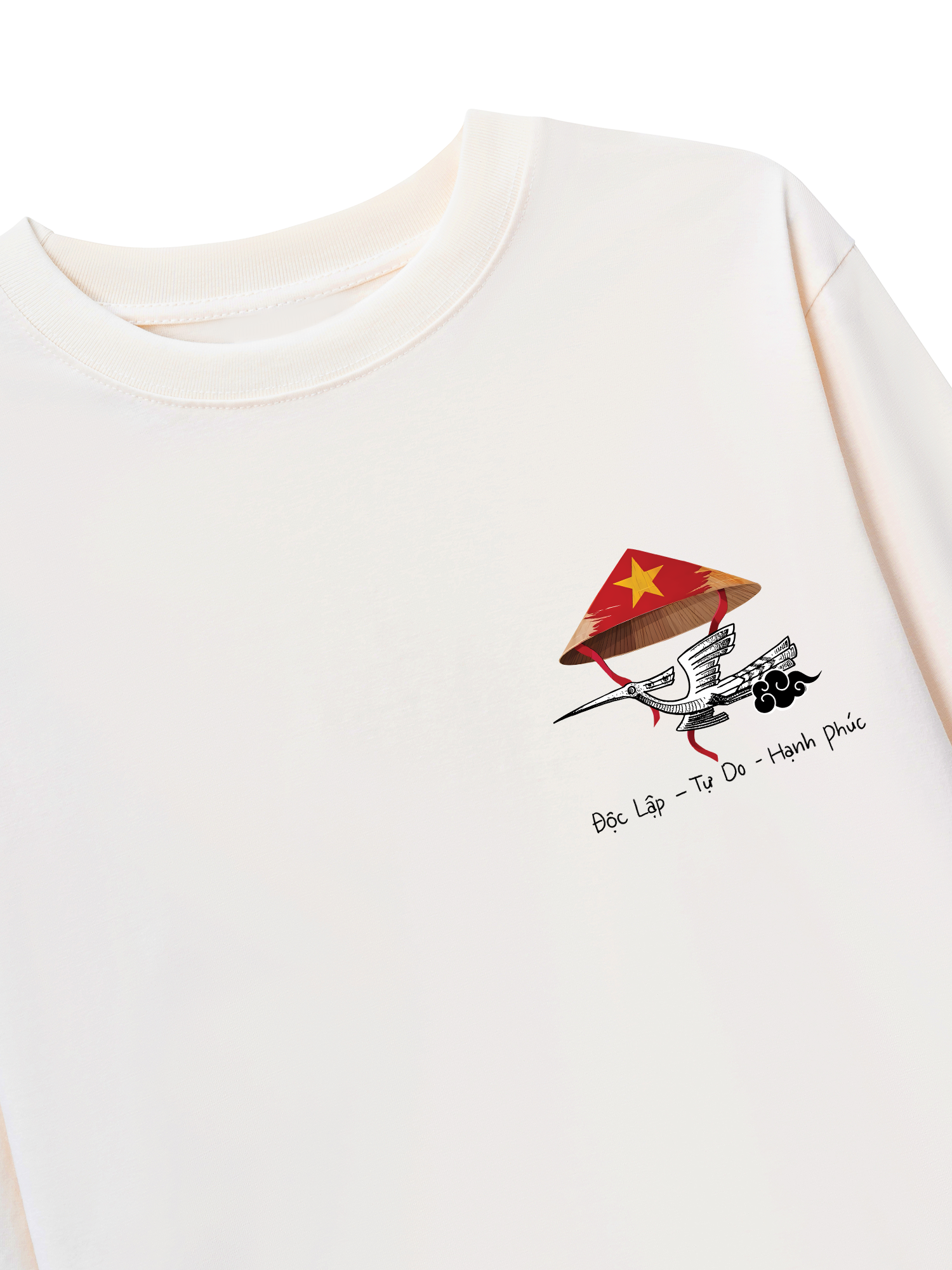 Áo Thun Dài Tay Độc Lập - Tự Do - Hạnh Phúc 2