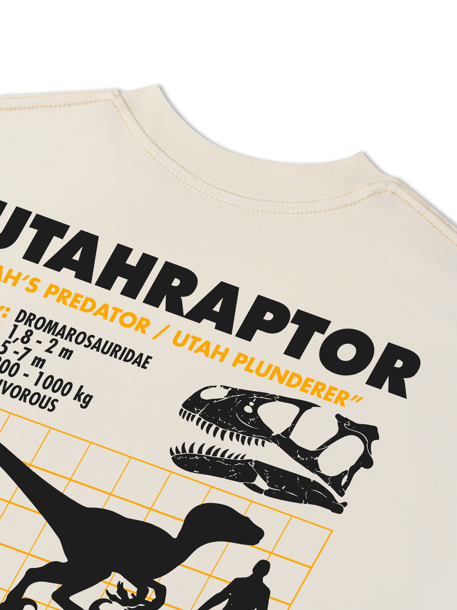 Áo Thun Relaxed Fit Analysis Table Utahraptor