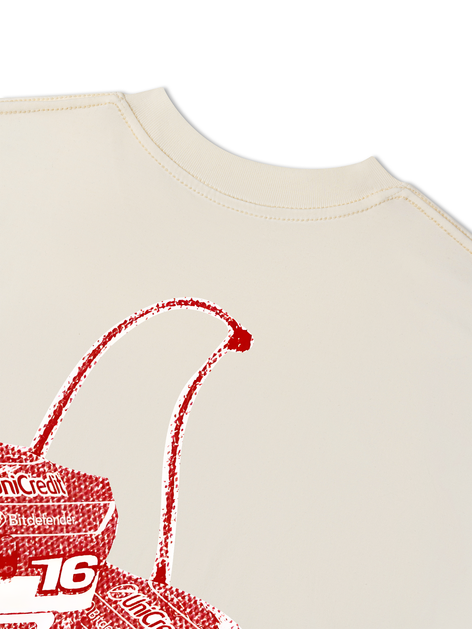 Áo Thun Relaxed Fit Ferrari Red Cherry Scuredia