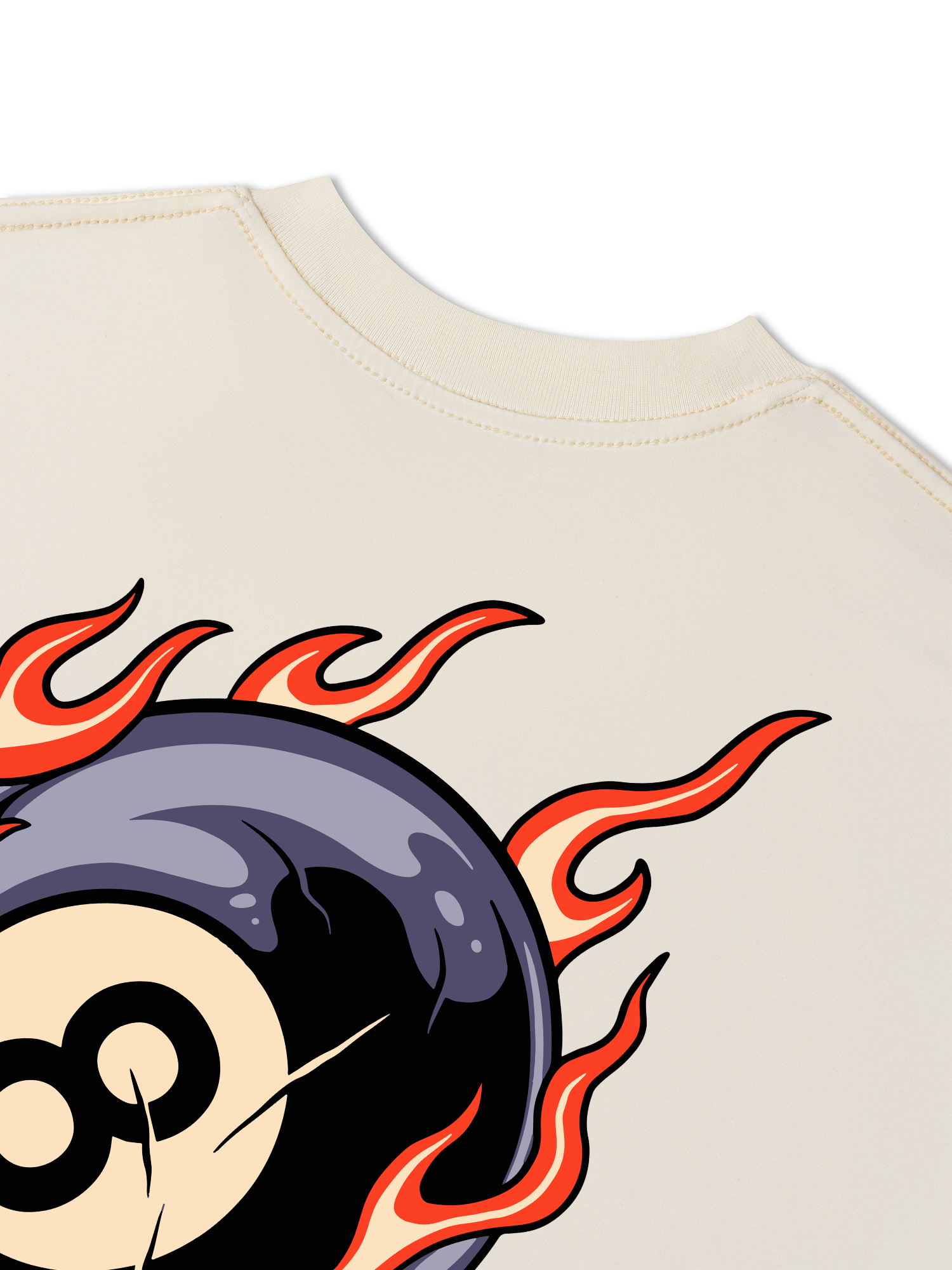 Áo Thun Relaxed Fit Billiards Flame Eight