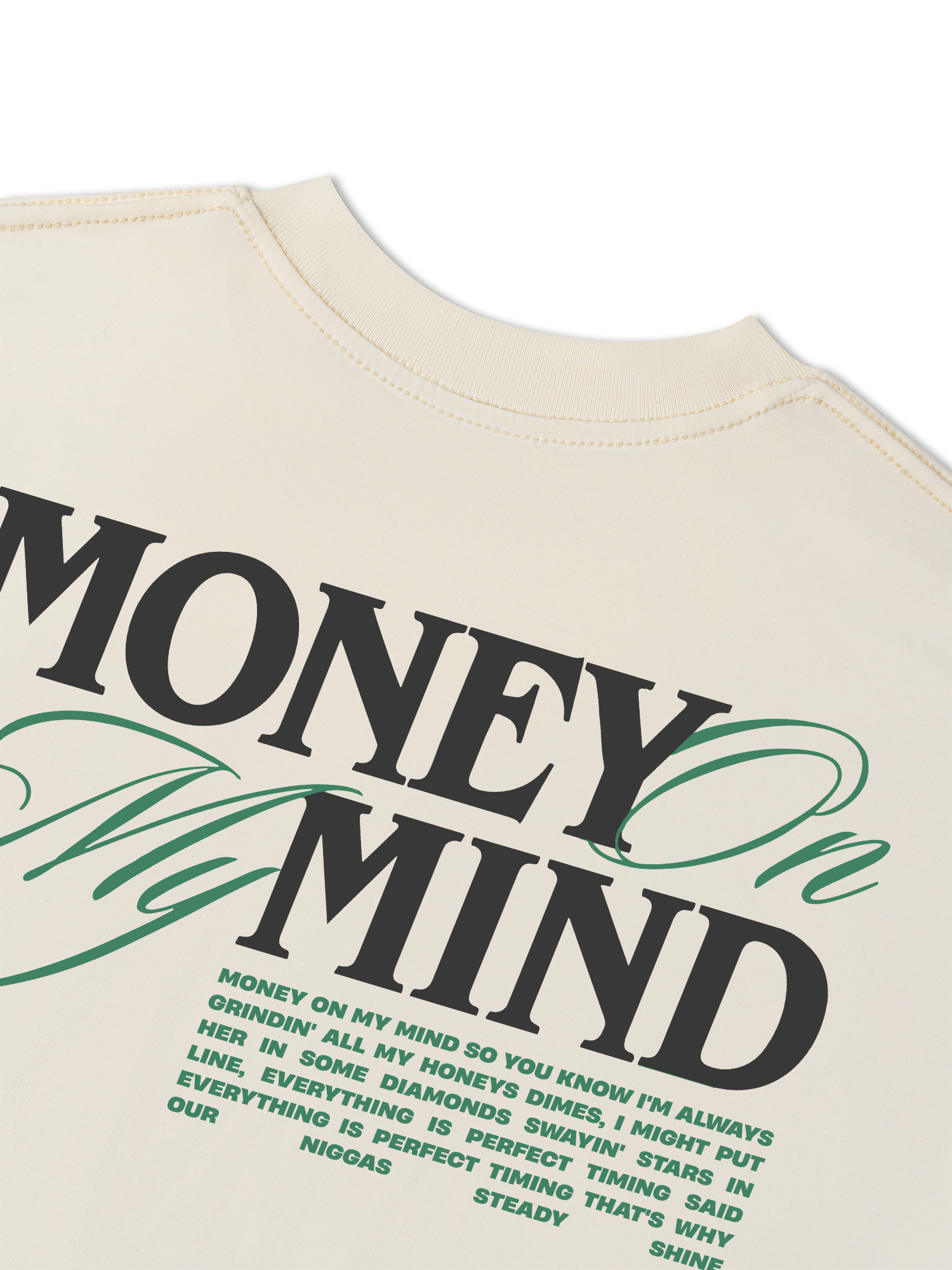 Áo Thun Relaxed Fit Money On My Mind