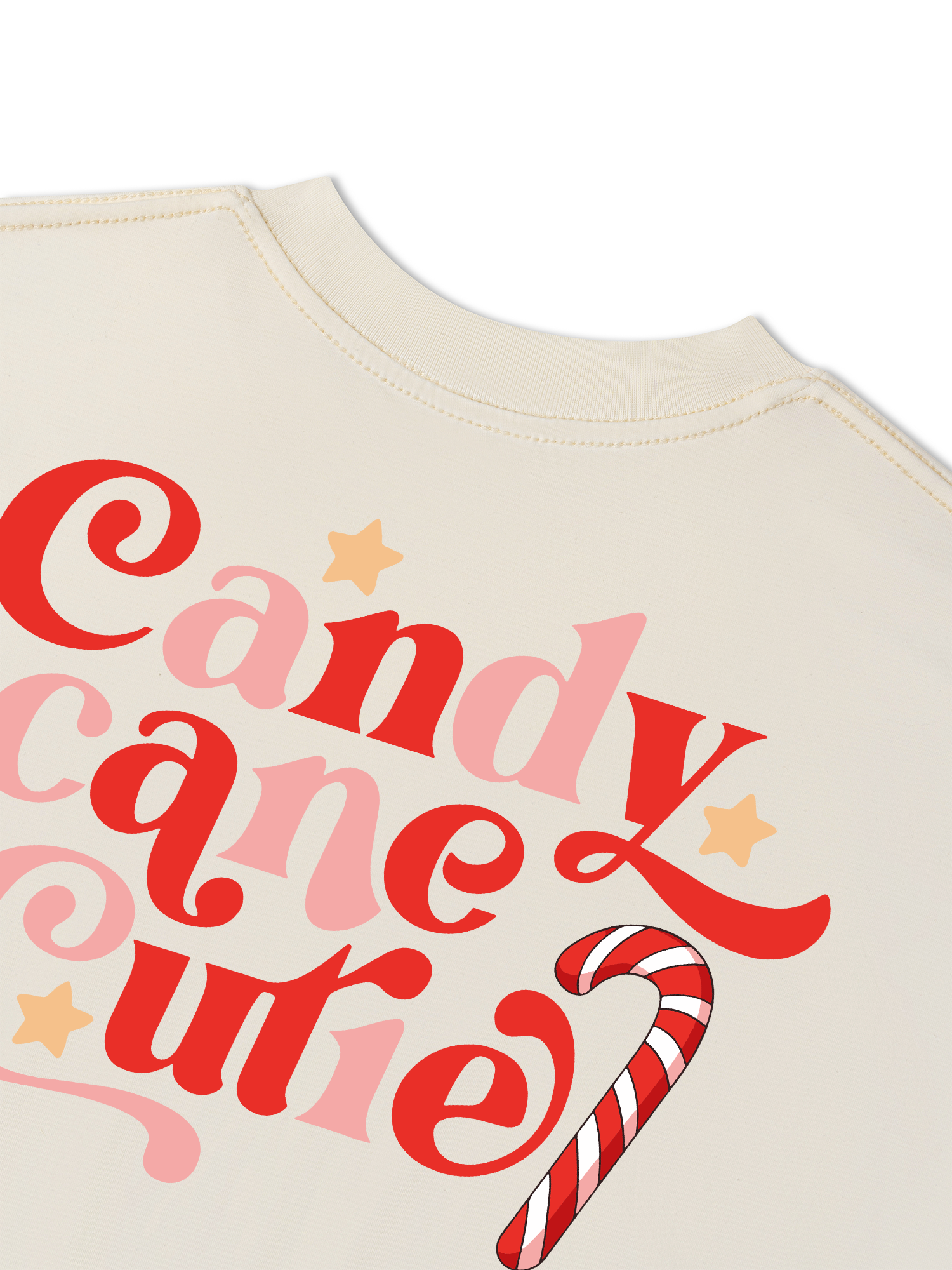 Áo Thun Relaxed Fit Candy Cane Cutie