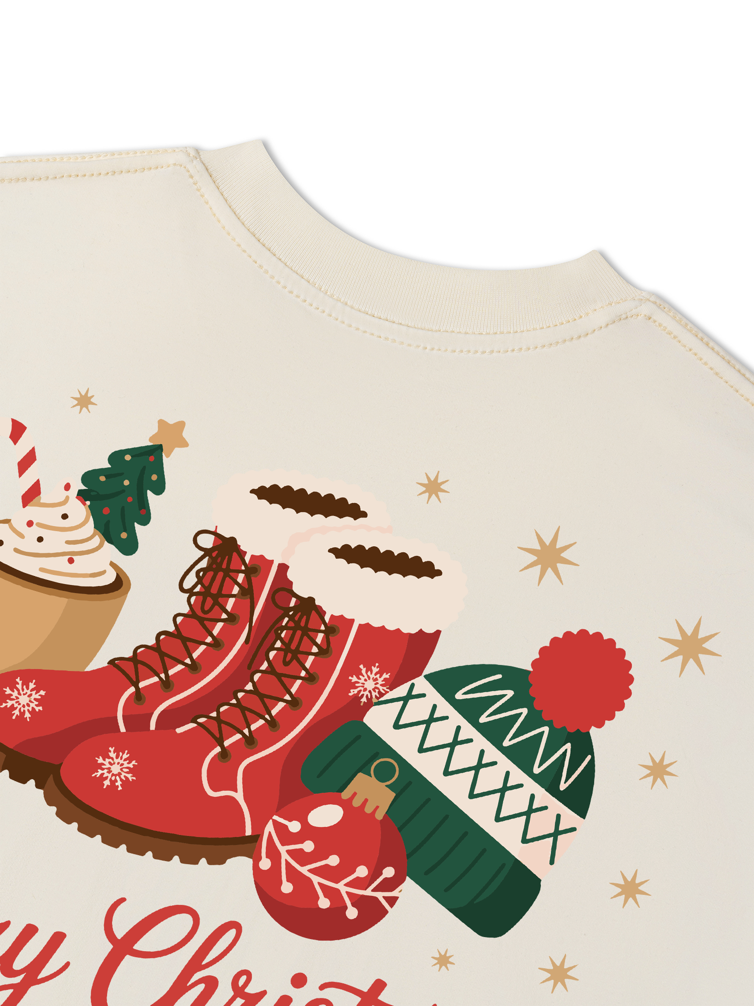 Áo Thun Relaxed Fit Cozy Christmas
