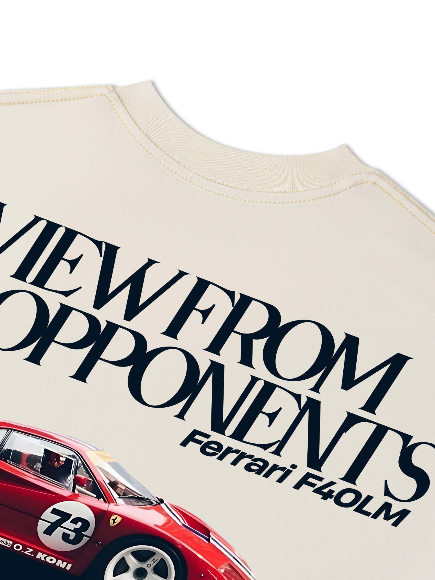 Áo Thun Relaxed Fit Ferrari View From My Opponents