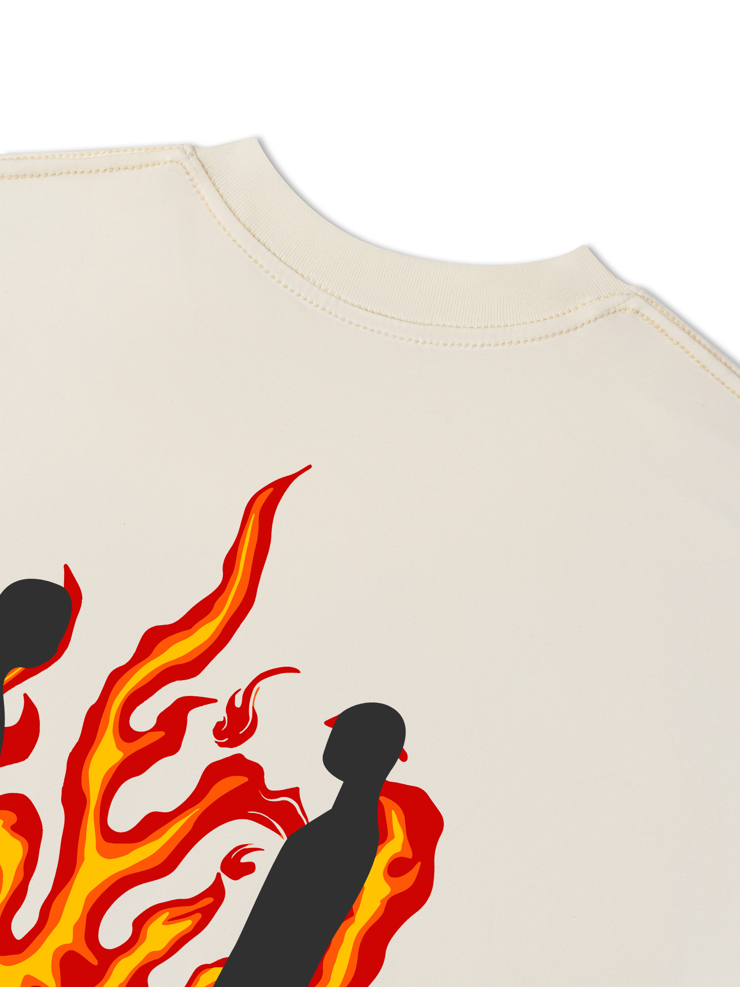 Áo Thun Relaxed Fit Idols Ubermensch Flame