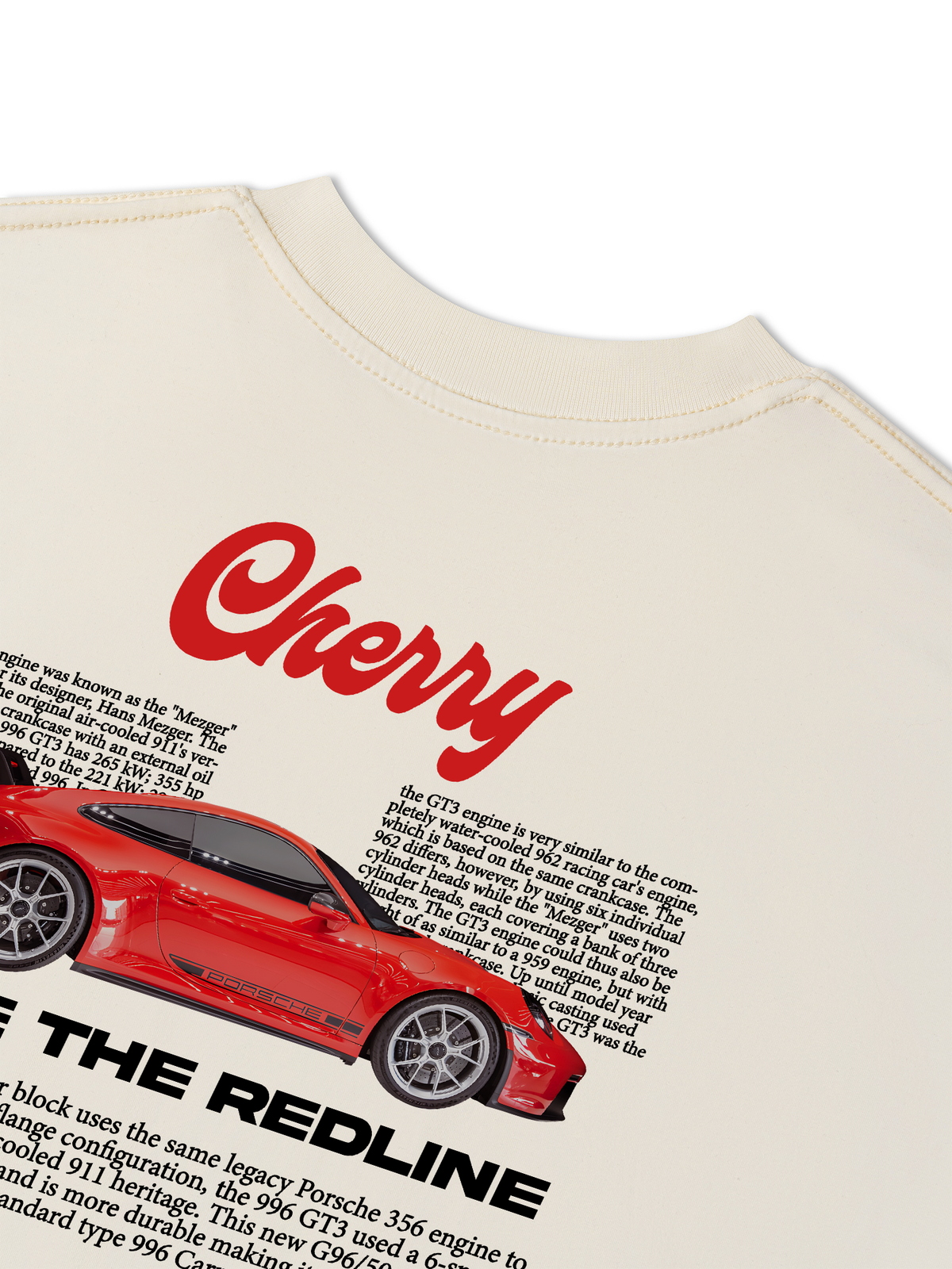 Áo Thun Relaxed Fit Red Cherry Mood