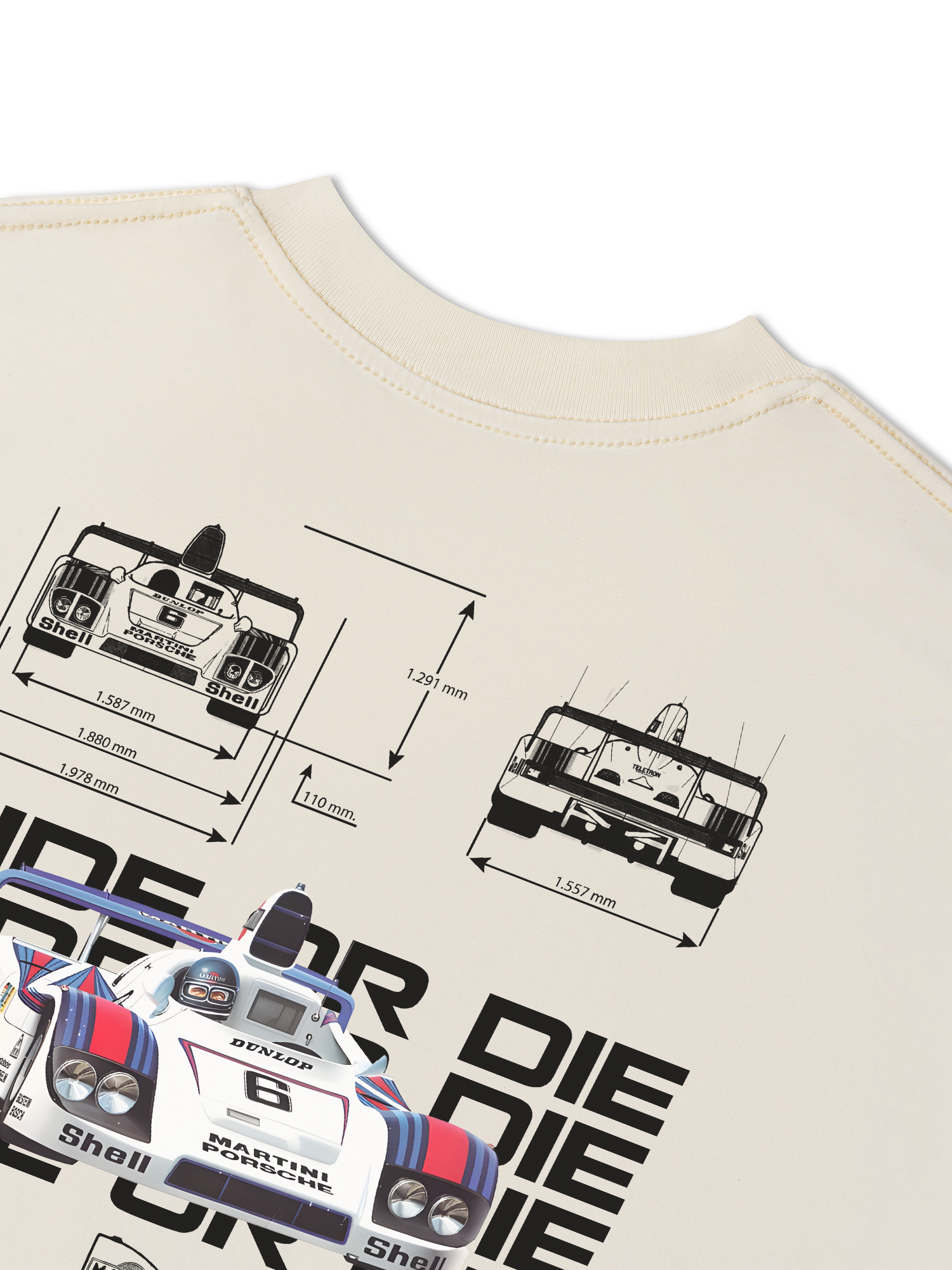 Áo Thun Relaxed Fit Porsche Martini 936-78 Turbo