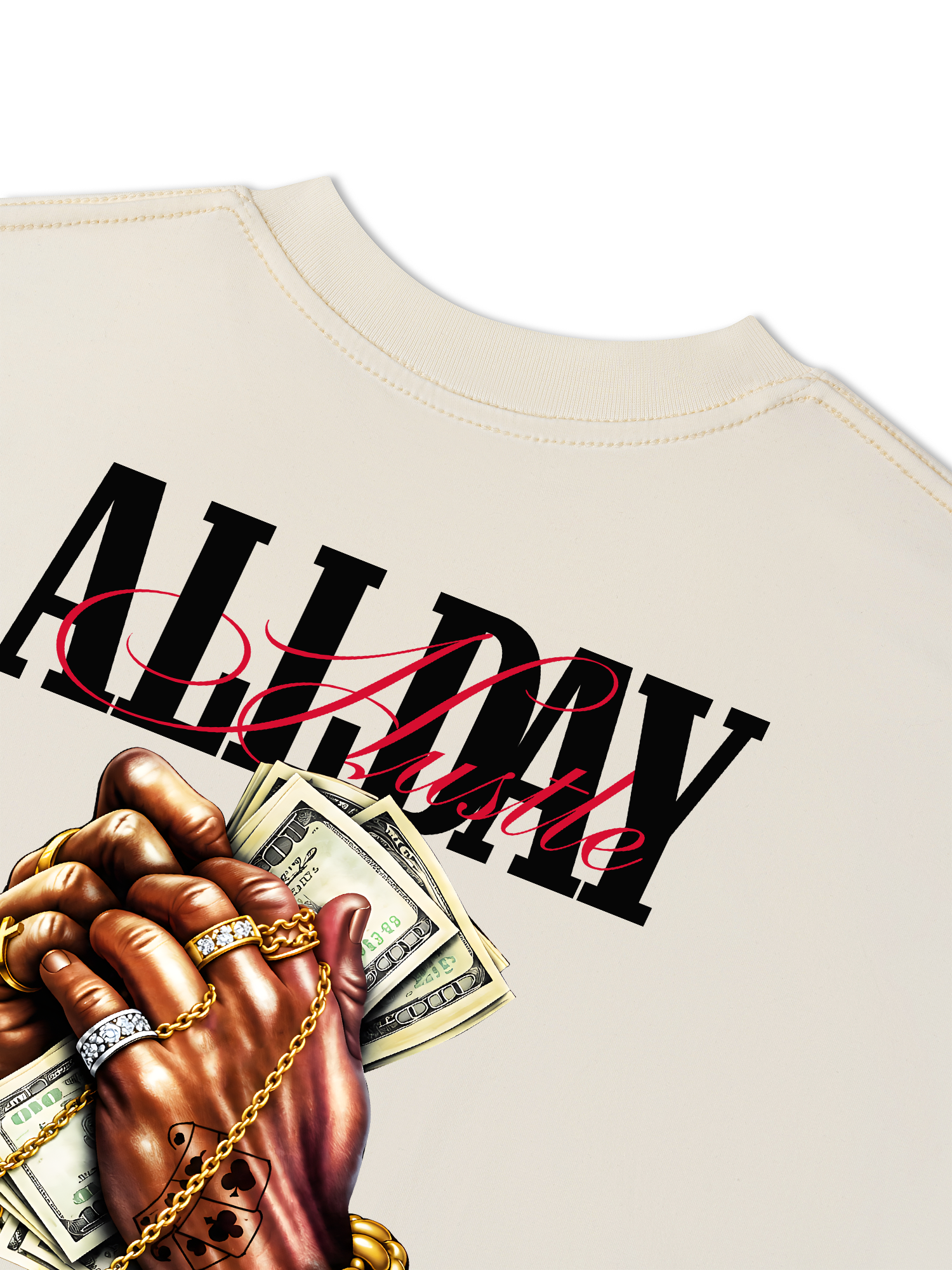 Áo Thun Relaxed Fit Hustle All Day