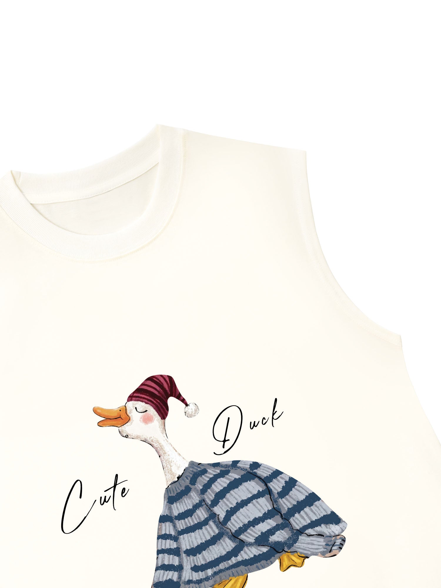 Áo Ba Lỗ Relaxed Fit Farm Cute Duck
