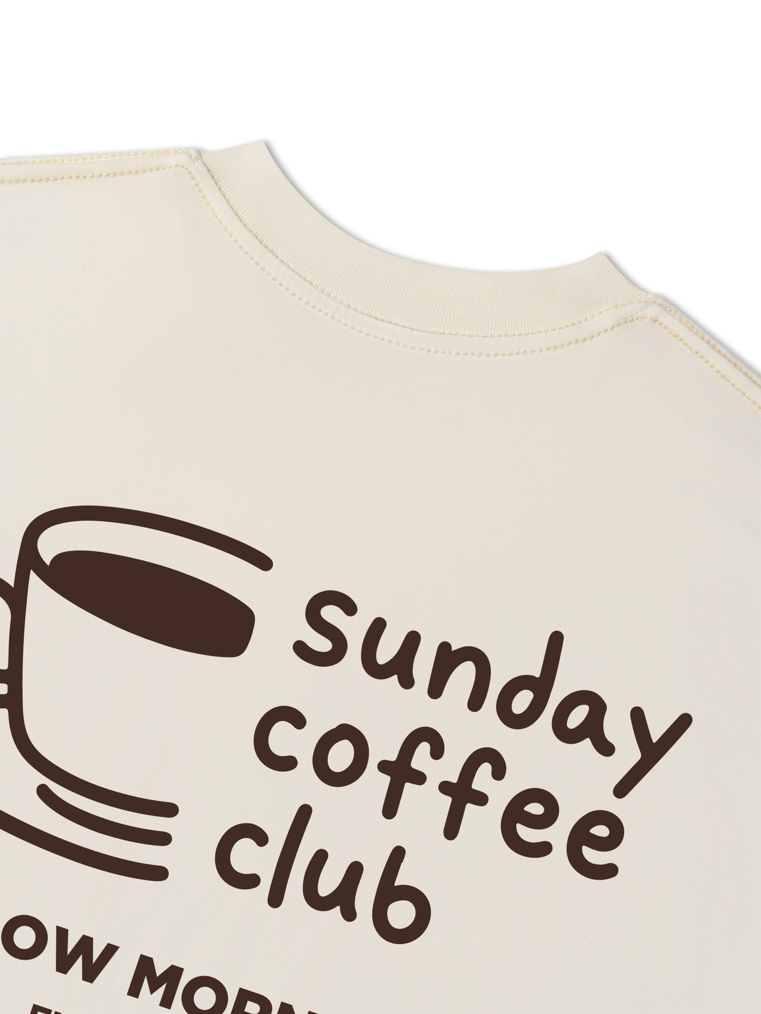 Áo Thun Relaxed Fit Sunday Coffee Club