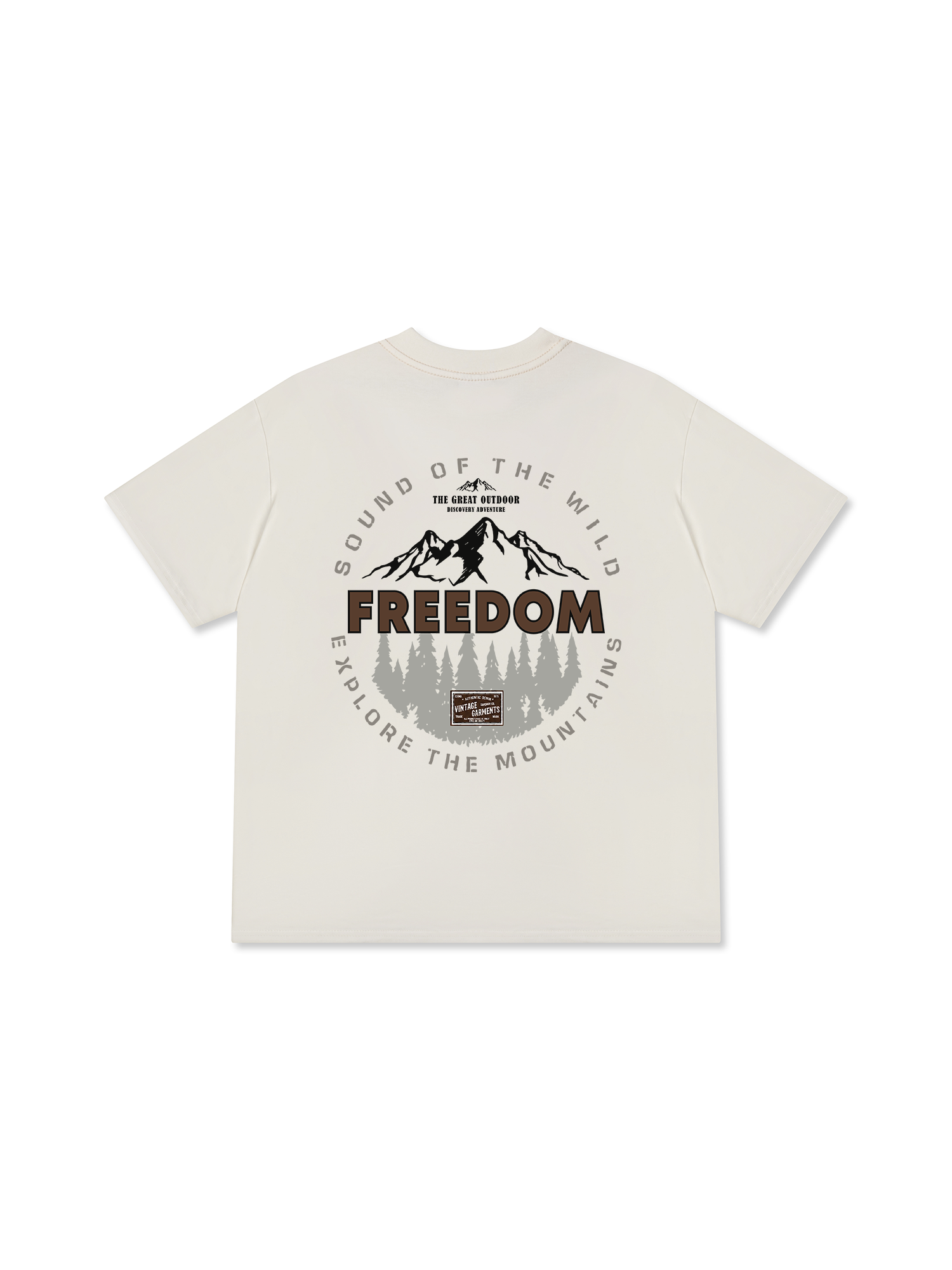 Áo Thun Relaxed Fit Tshirt Adventure Freedom