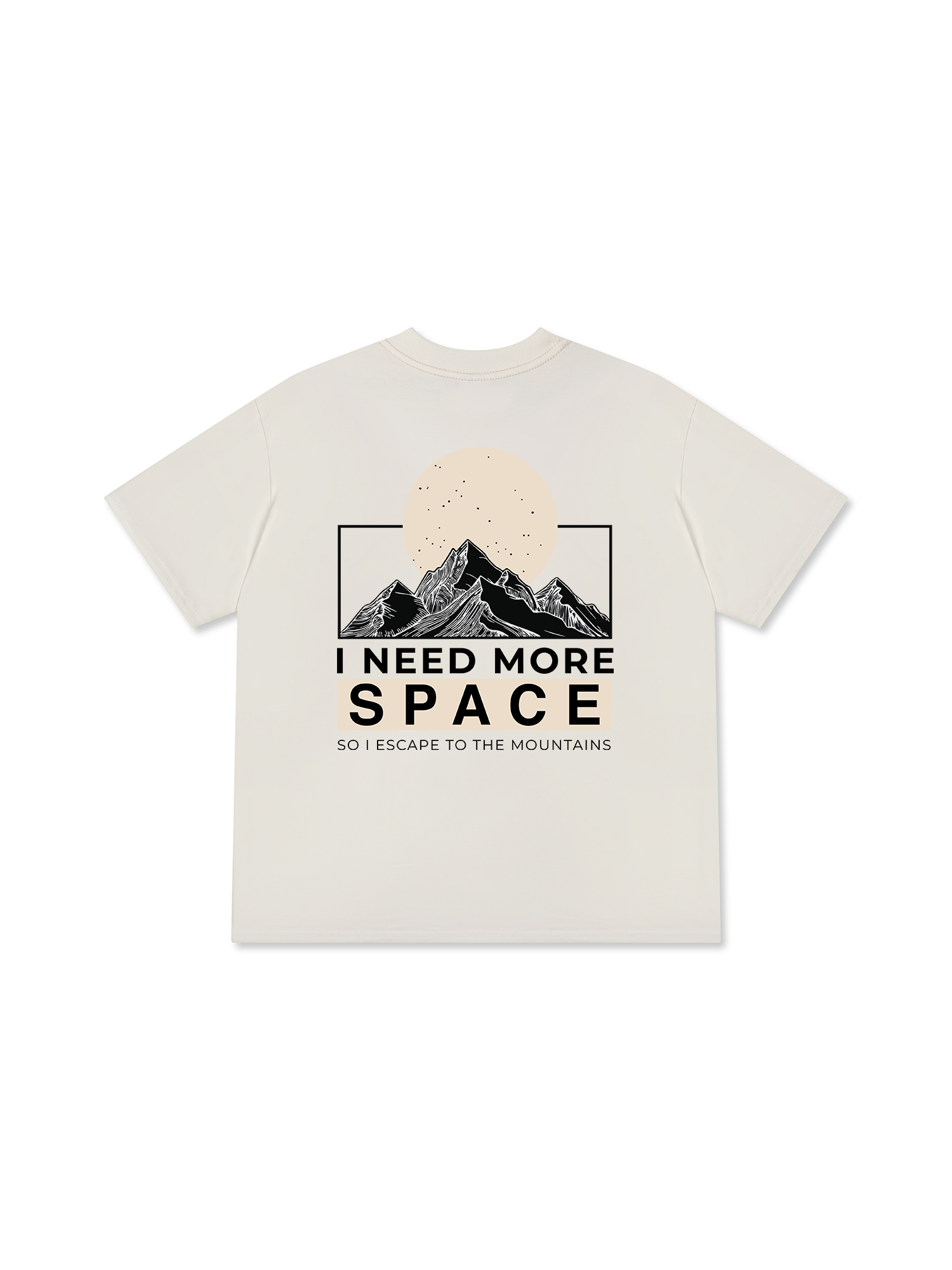 Áo Thun Relaxed Fit Tshirt Adventure I Need More Space