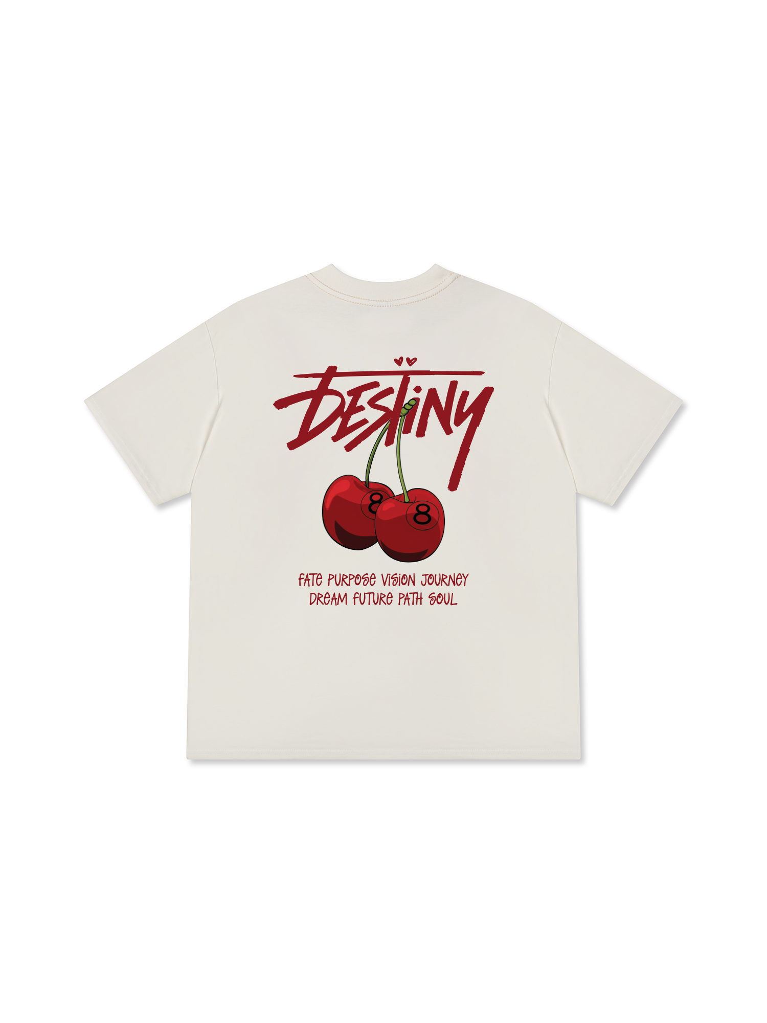 Áo Thun Relaxed Fit Destiny Lucky Cherry