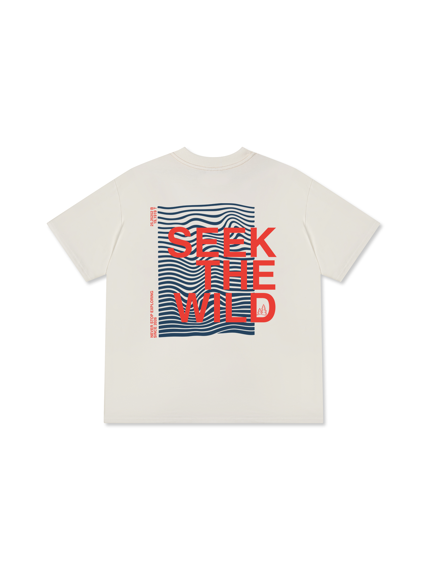 Áo Thun Relaxed Fit Adventure Seek The Wild Since 2026
