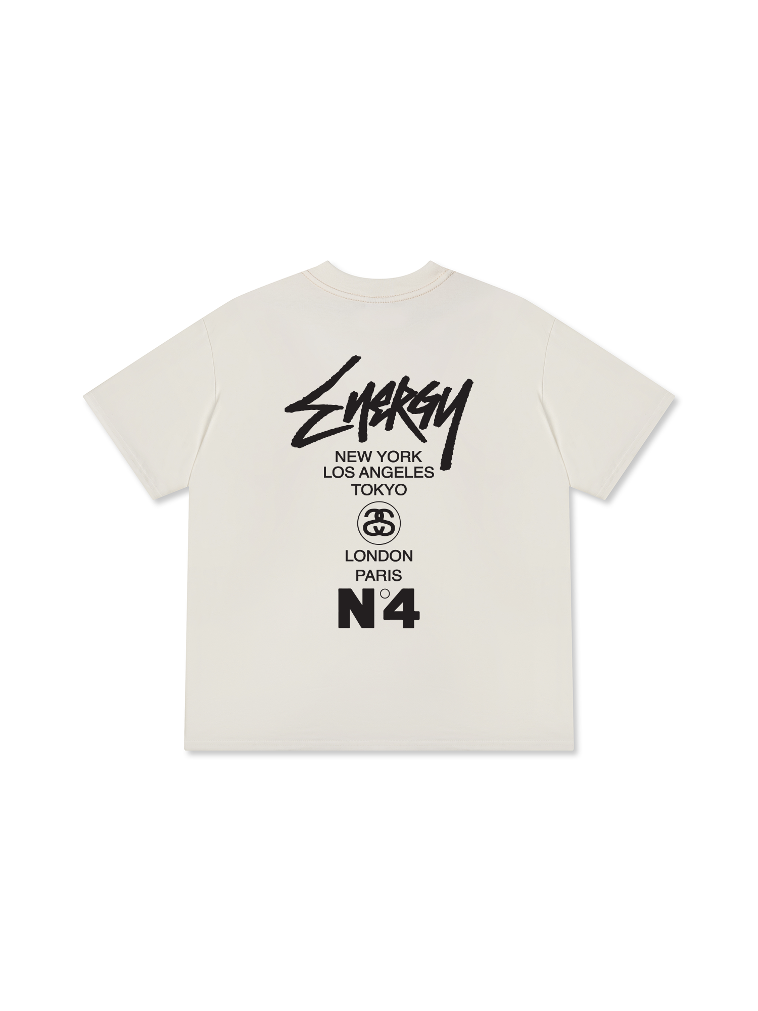 Áo Thun Relaxed Fit Energy New York Los Angeles Tokyo London Paris