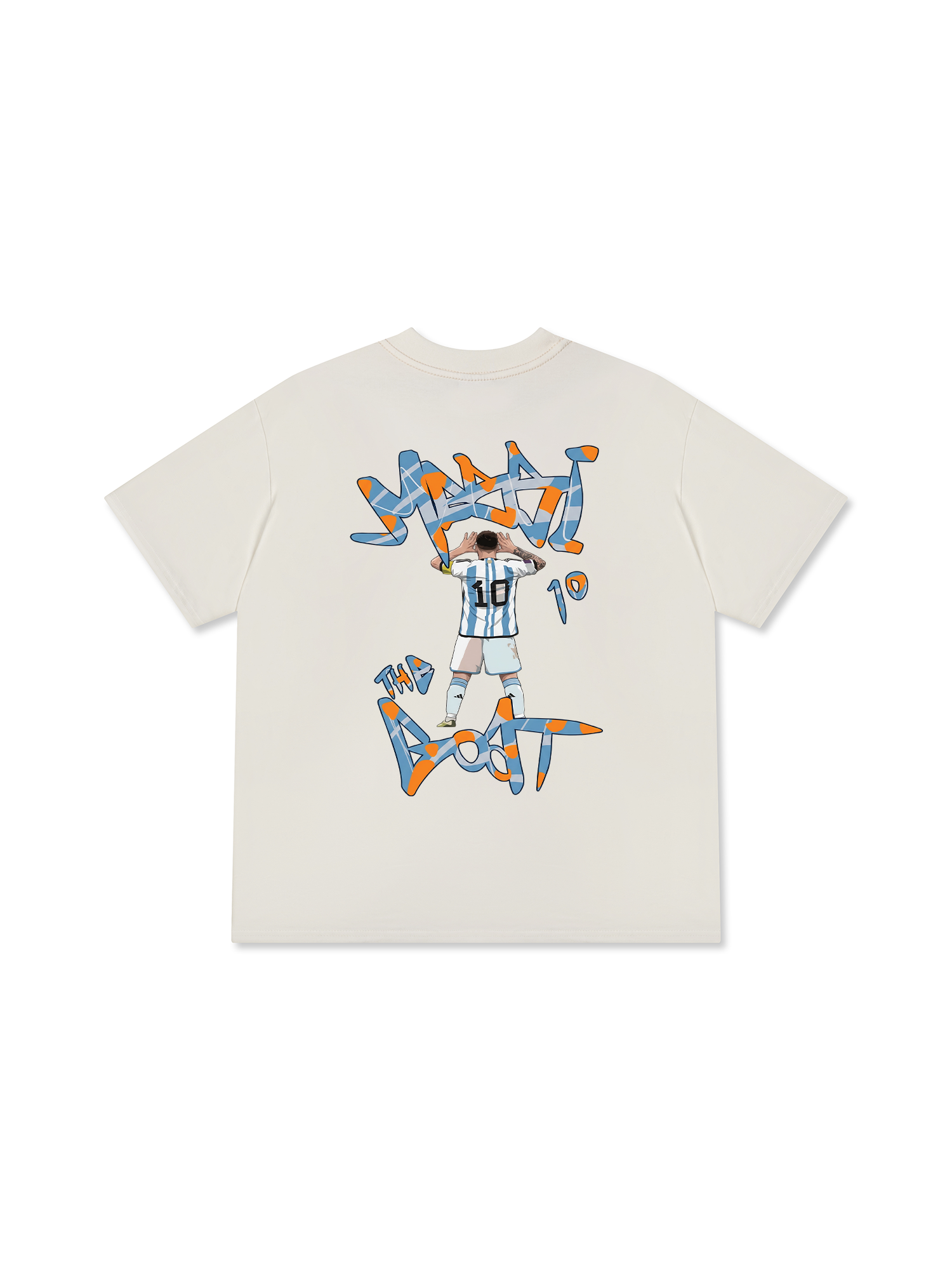Áo Thun Relaxed Fit Soccer The Goat Number One