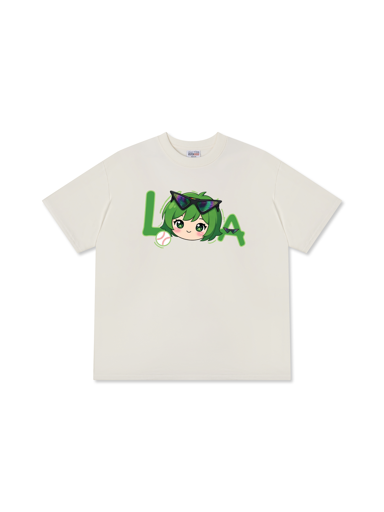 Áo Thun Relaxed Fit Baseball LA