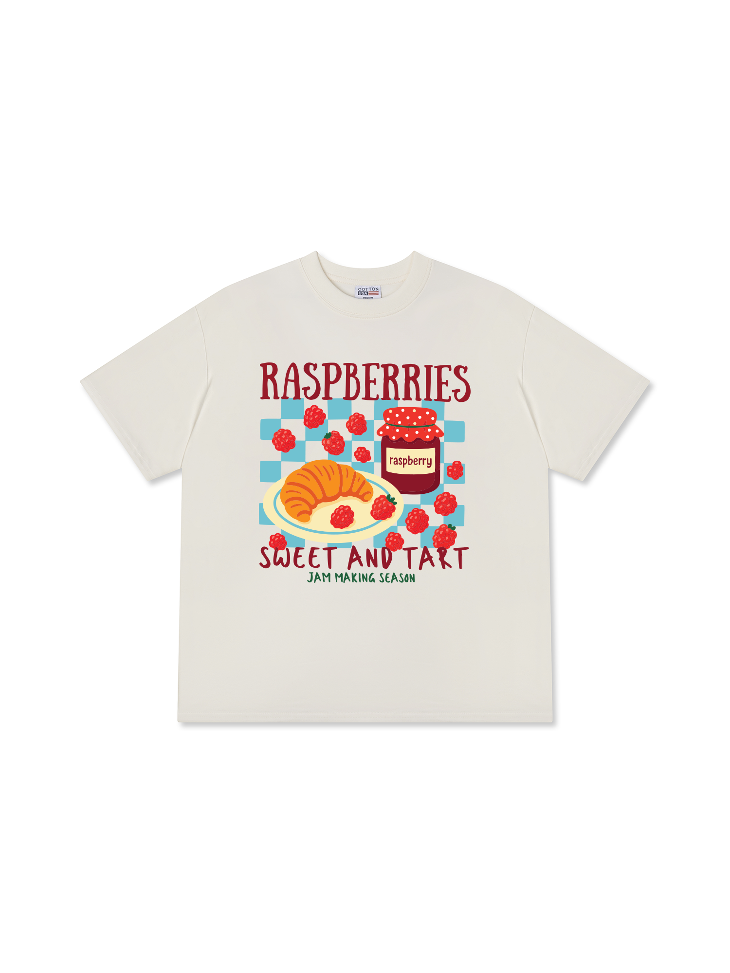 Áo Thun Relaxed Fit Raspberries Sweet And Tart