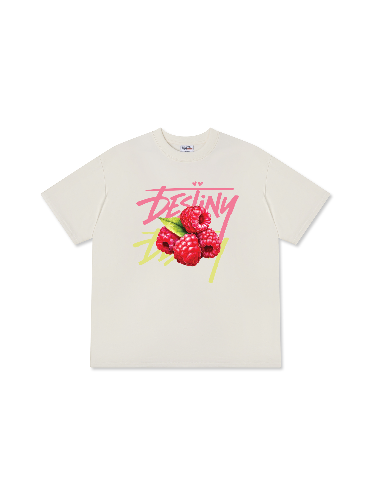 Áo Thun Relaxed Fit Destiny Raspberry