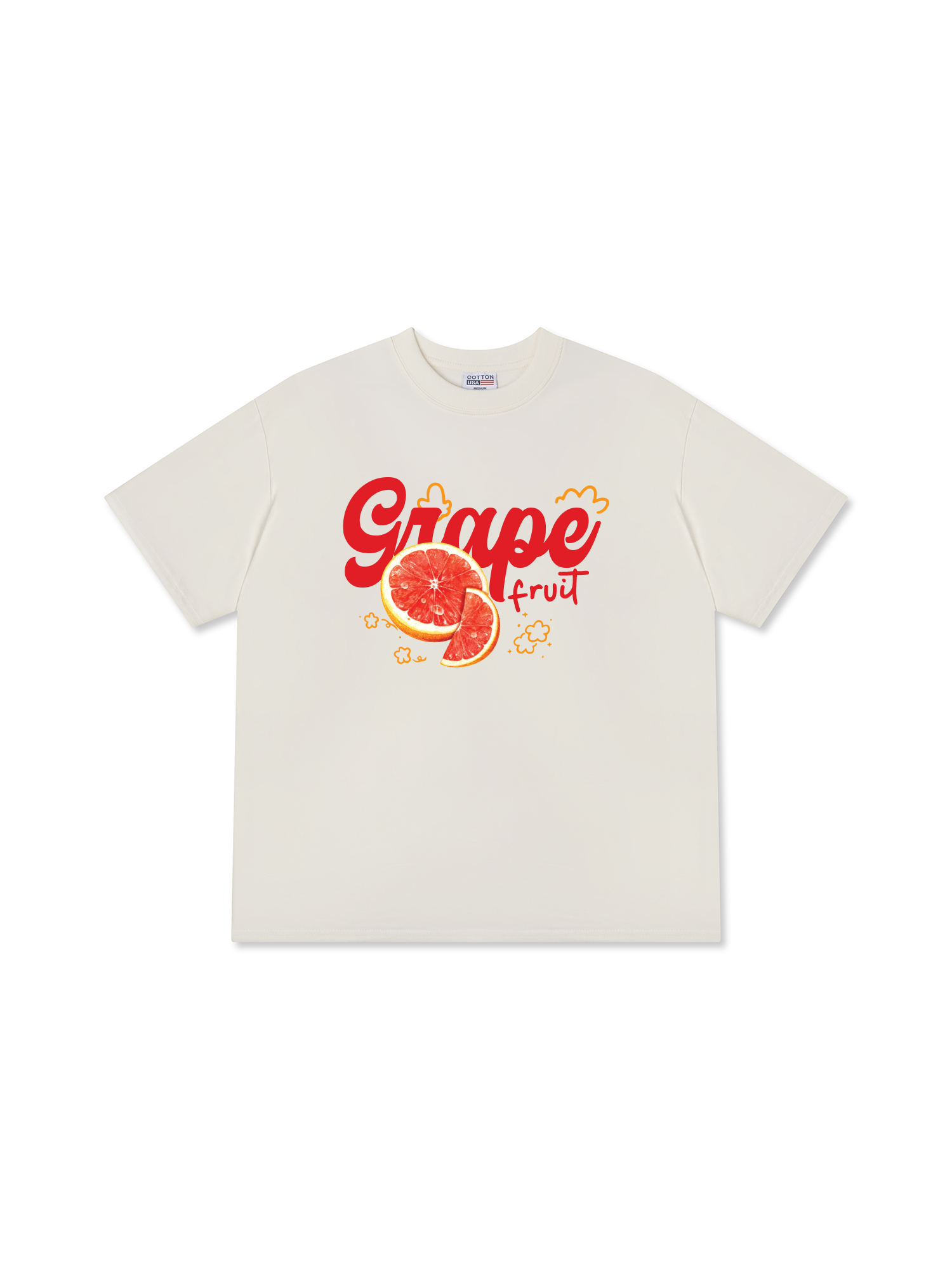Áo Thun Relaxed Fit Tropical Grape Fruit