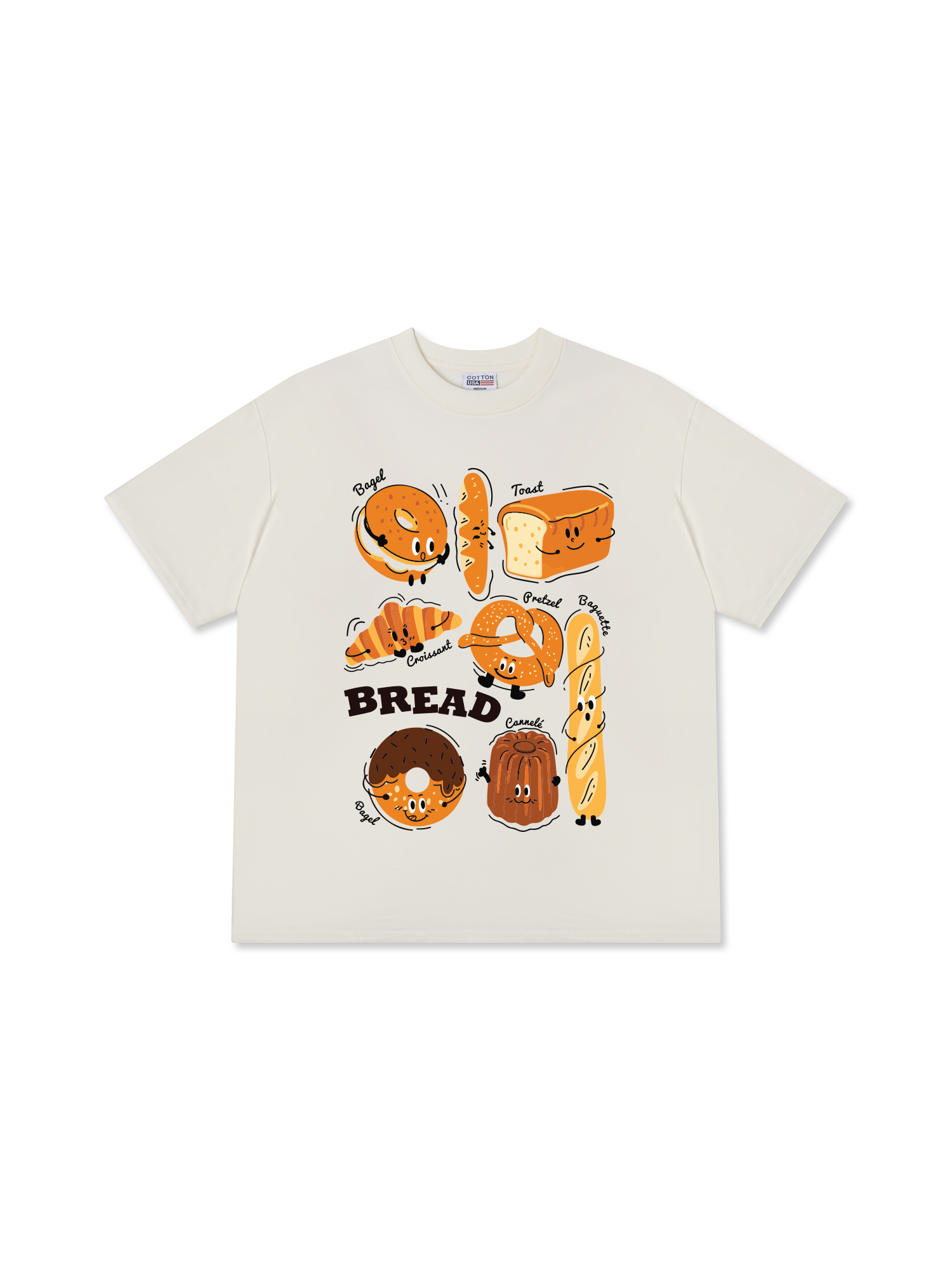 Áo Thun Relaxed Fit Bread Buddies