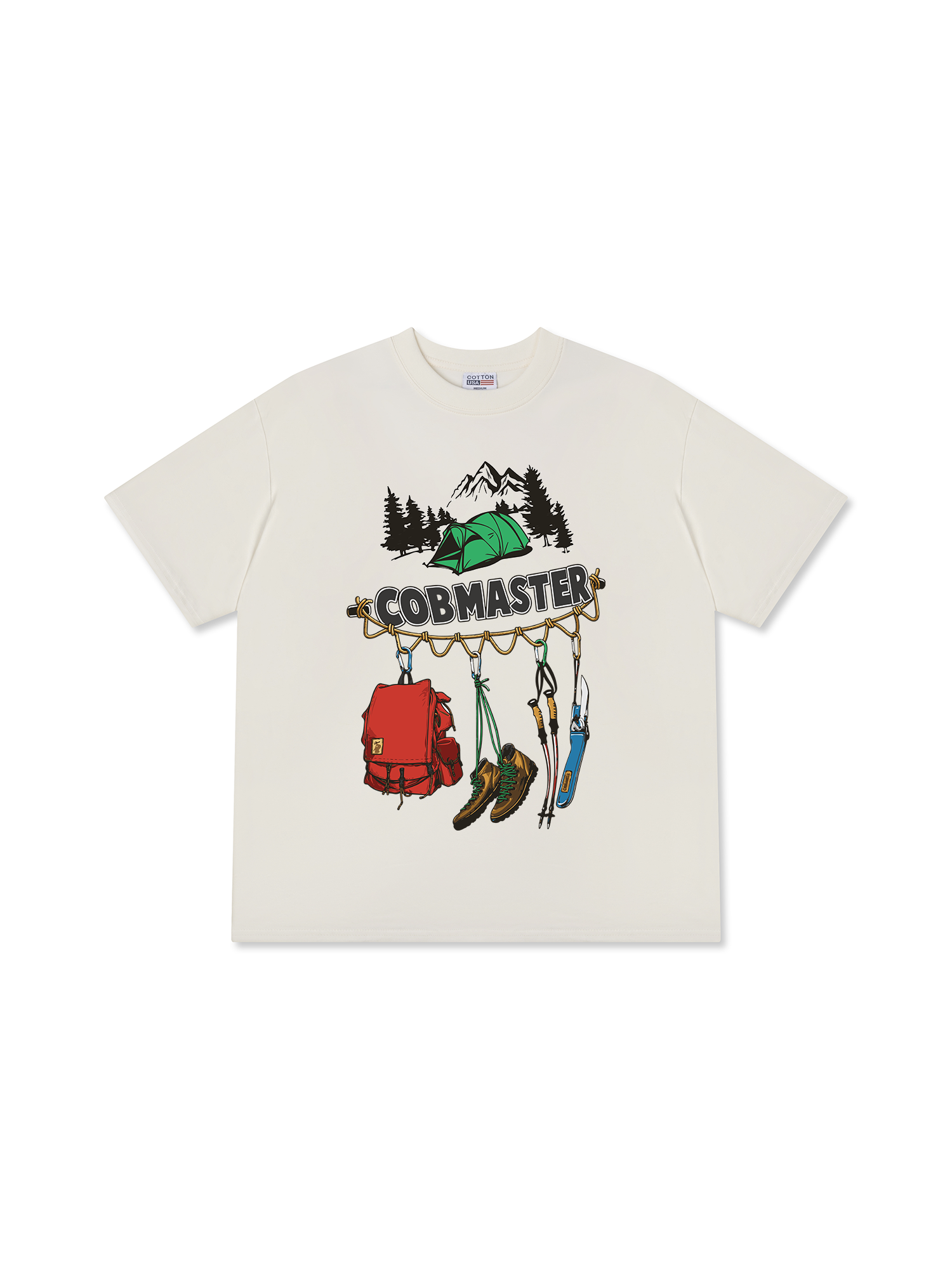 Áo Thun Relaxed Fit Tshirt Adventure Cobmaster