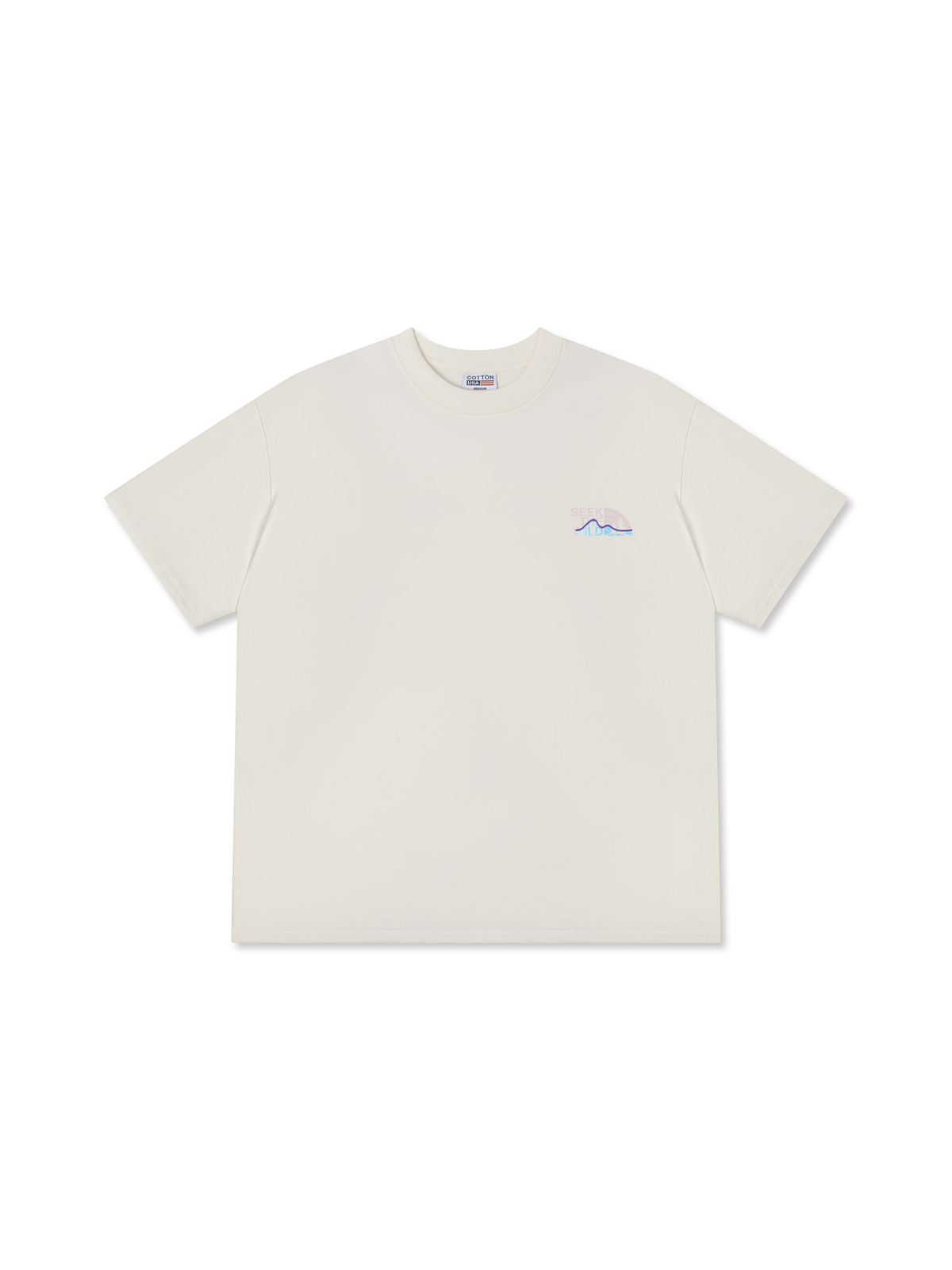Áo Thun Relaxed Fit Adventure STW Pastel Skies