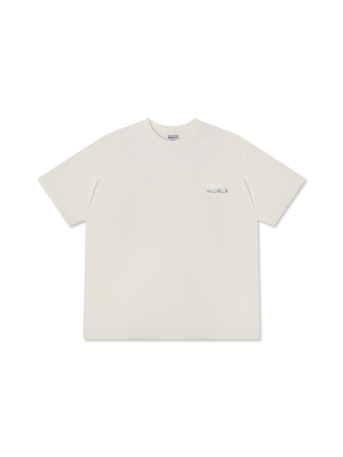 Áo Thun Relaxed Fit Adventure STW Silver