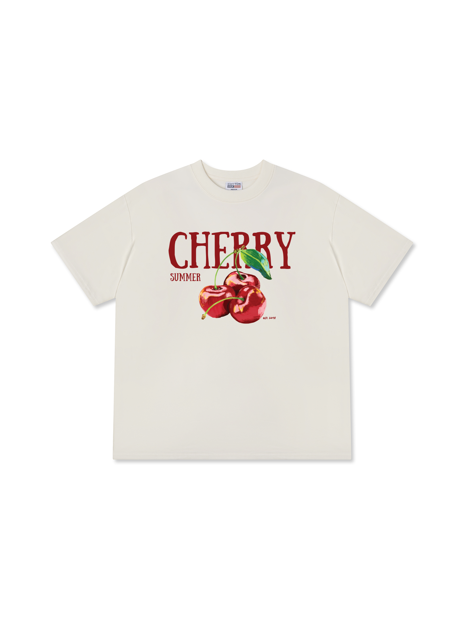Áo Thun Relaxed Fit Tropical Cherry Summer